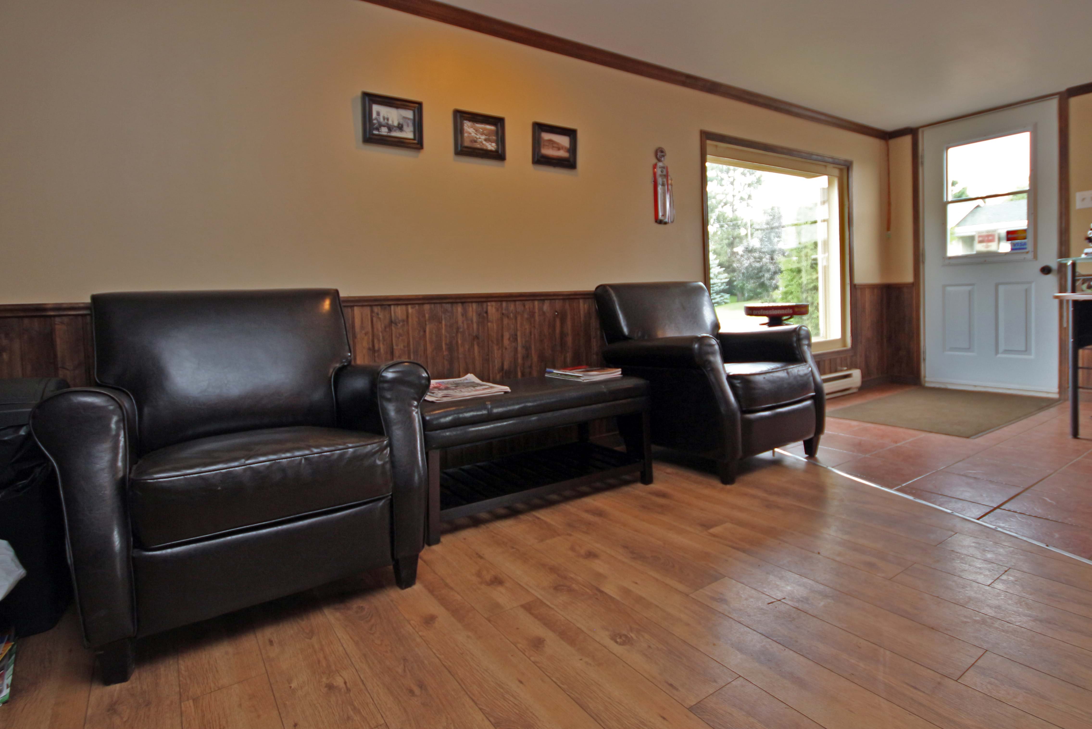 Garage rétro antique