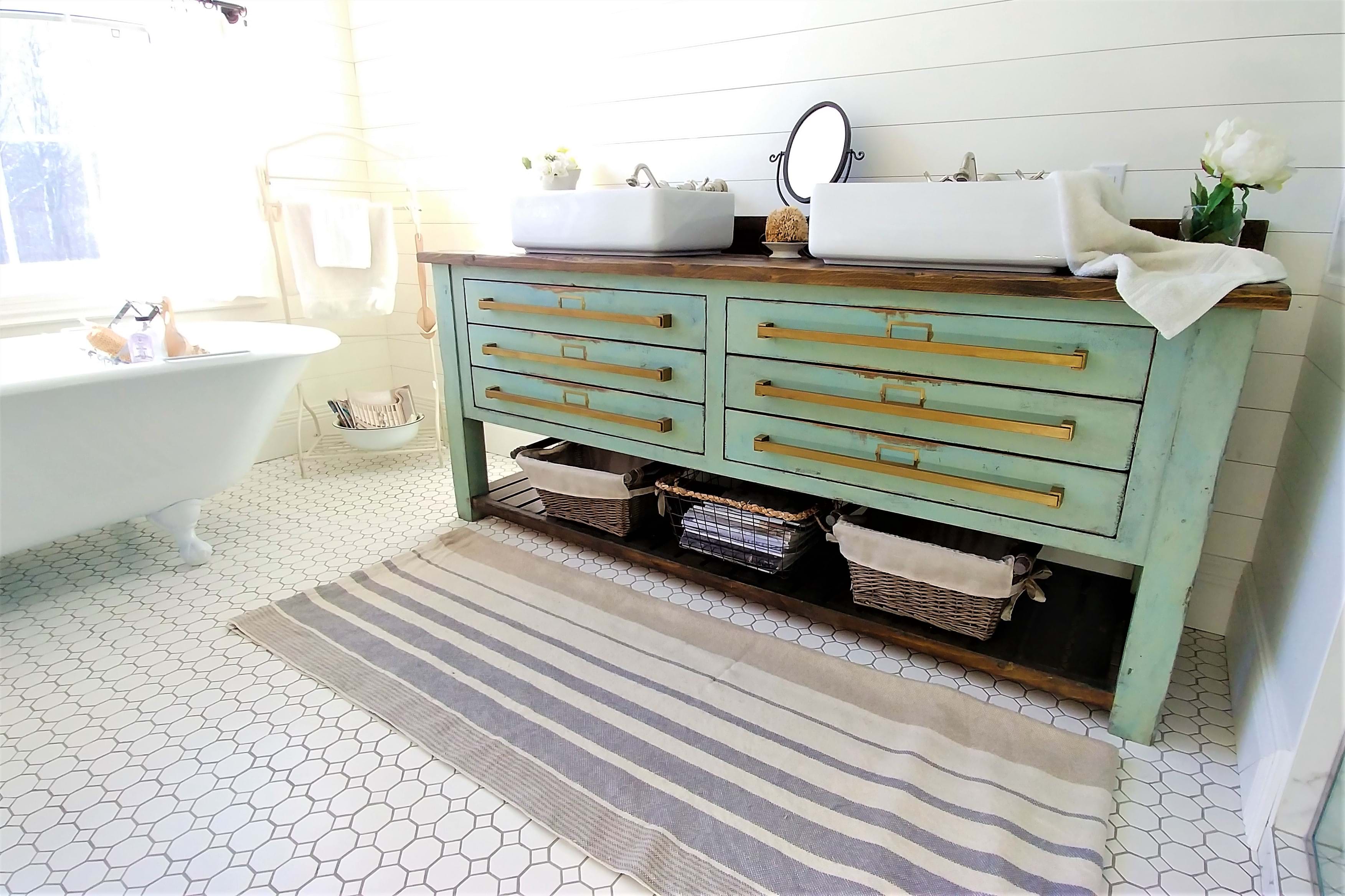Salle de bain lumineuse