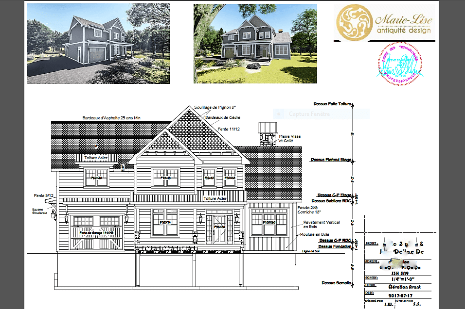 Design et plans à Otterburn Park