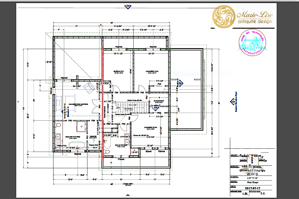 Design et plans à Otterburn Park