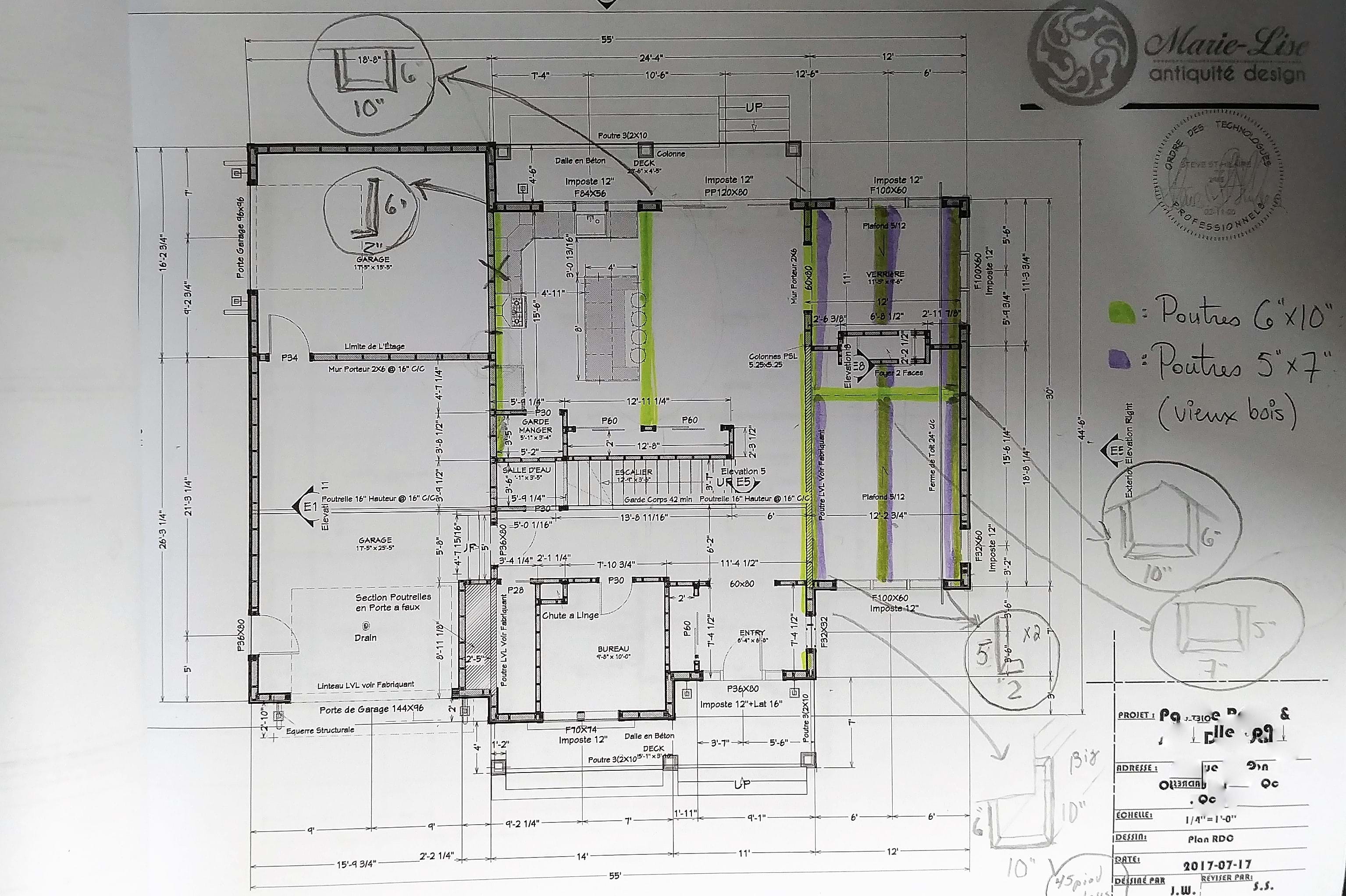 Design et plans à Otterburn Park