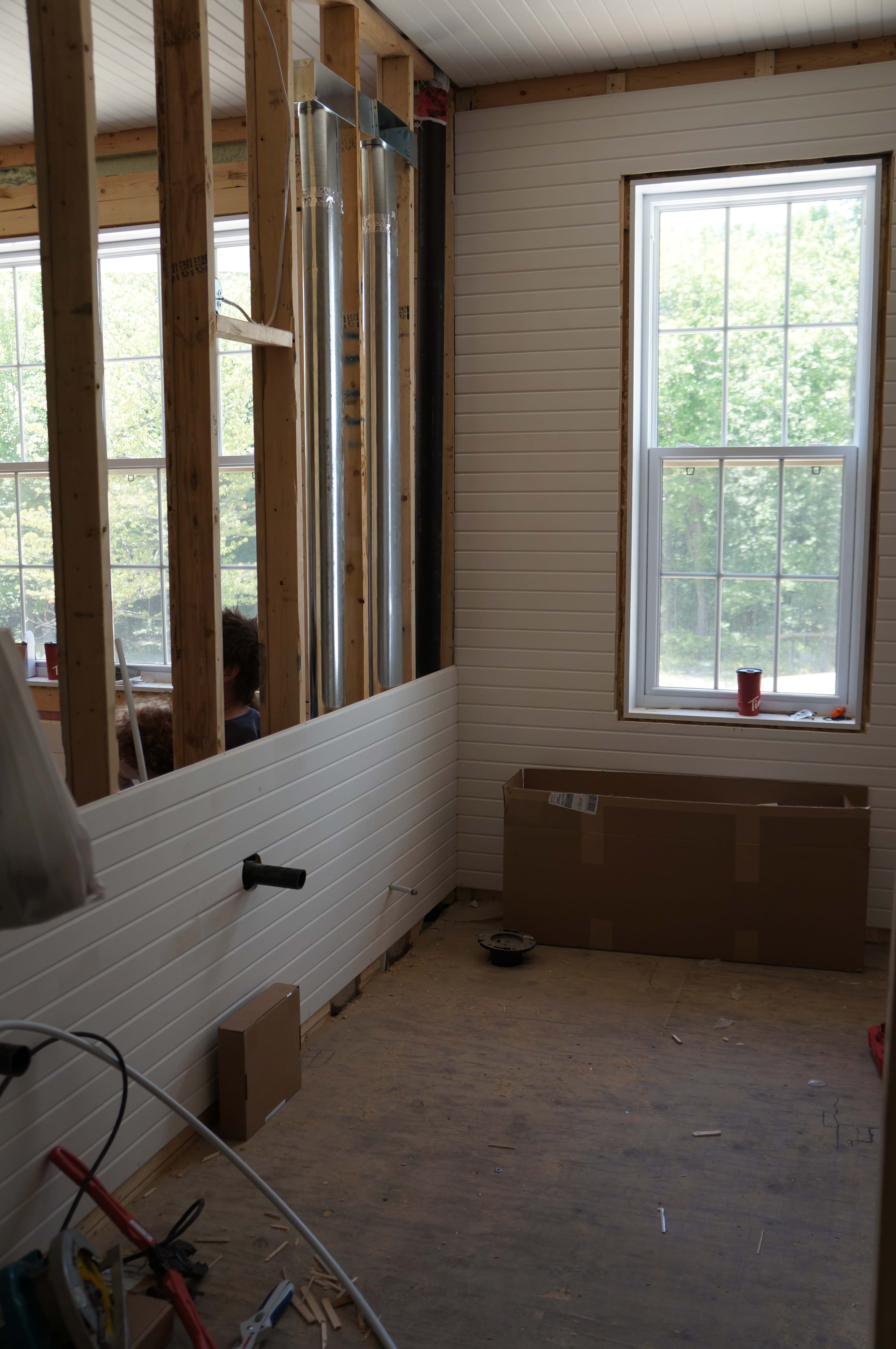 Salle de bain chic farmhouse