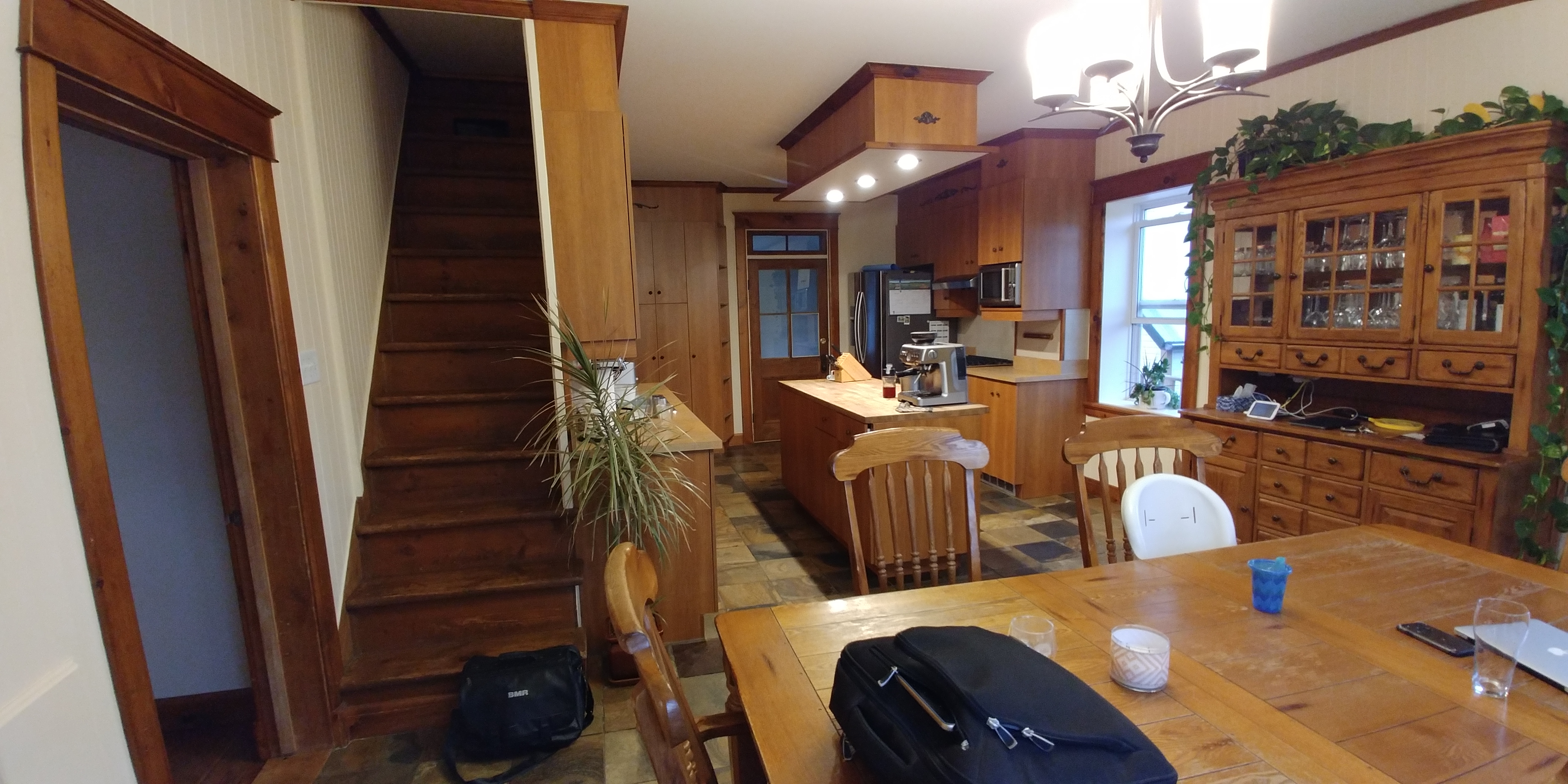 Cuisine style farmhouse à Mille-Isles