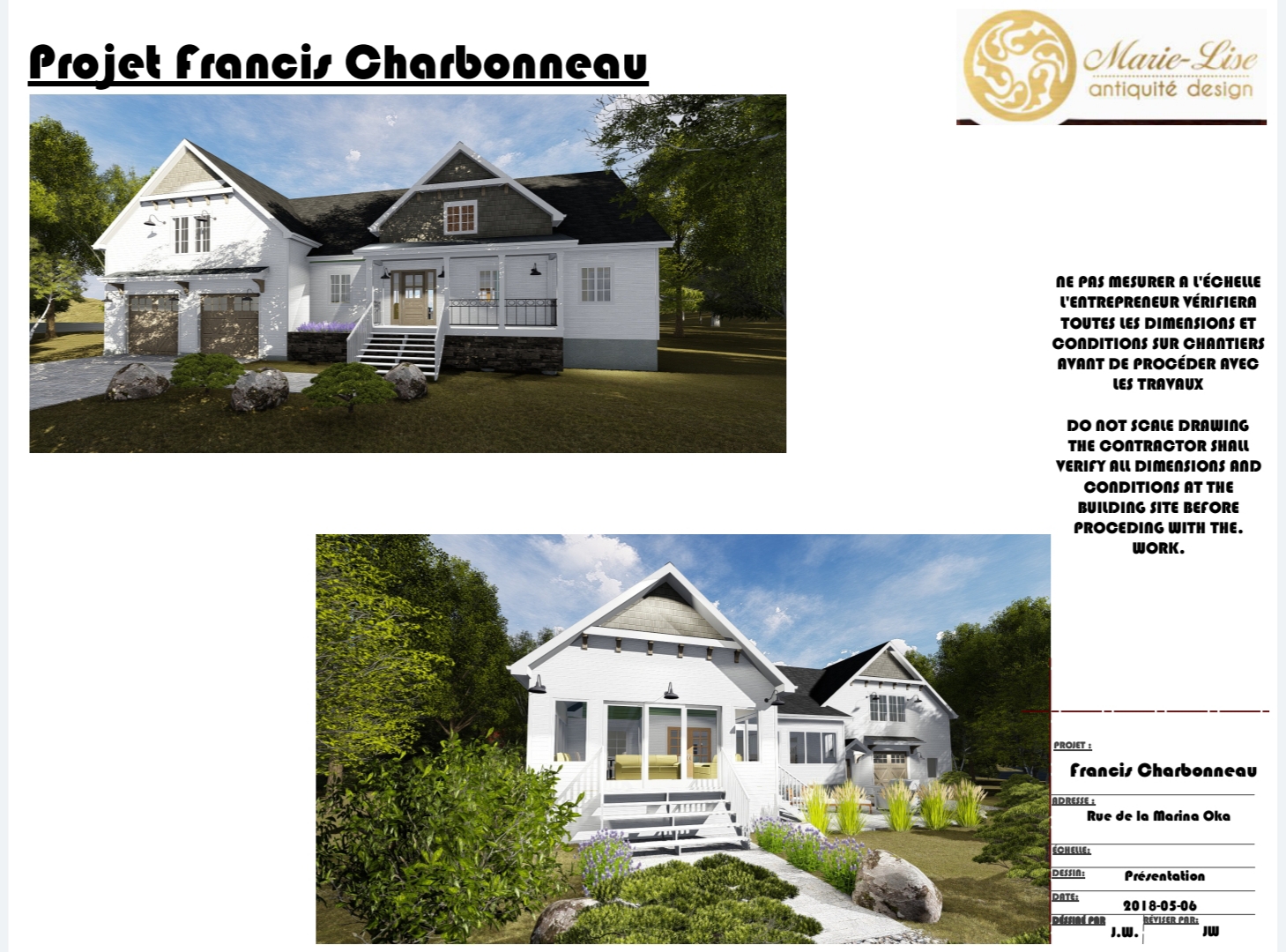 Farmhouse en bord de l'eau à Oka