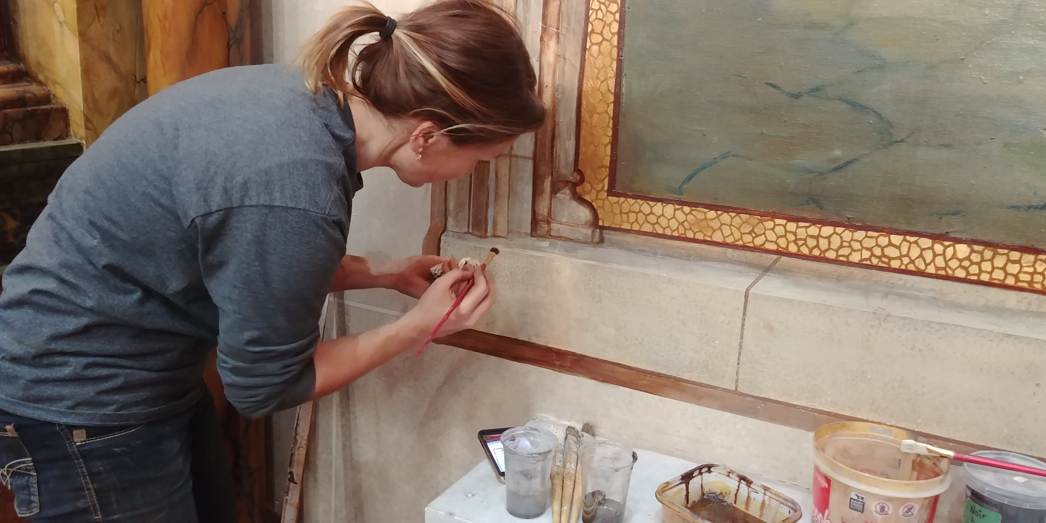 Restauration de chapelle privée d'architecture romane