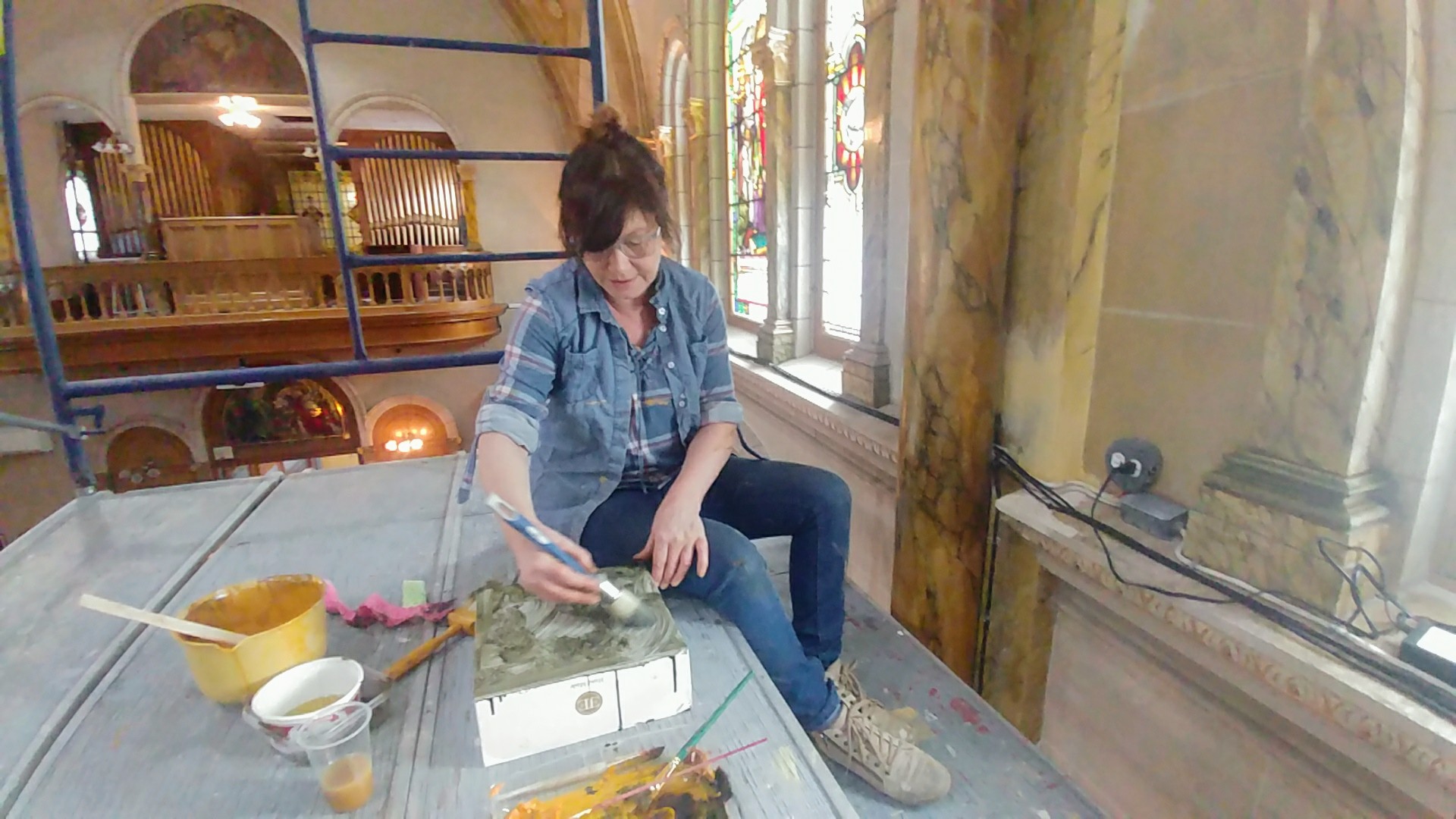 Restauration de chapelle privée d'architecture romane