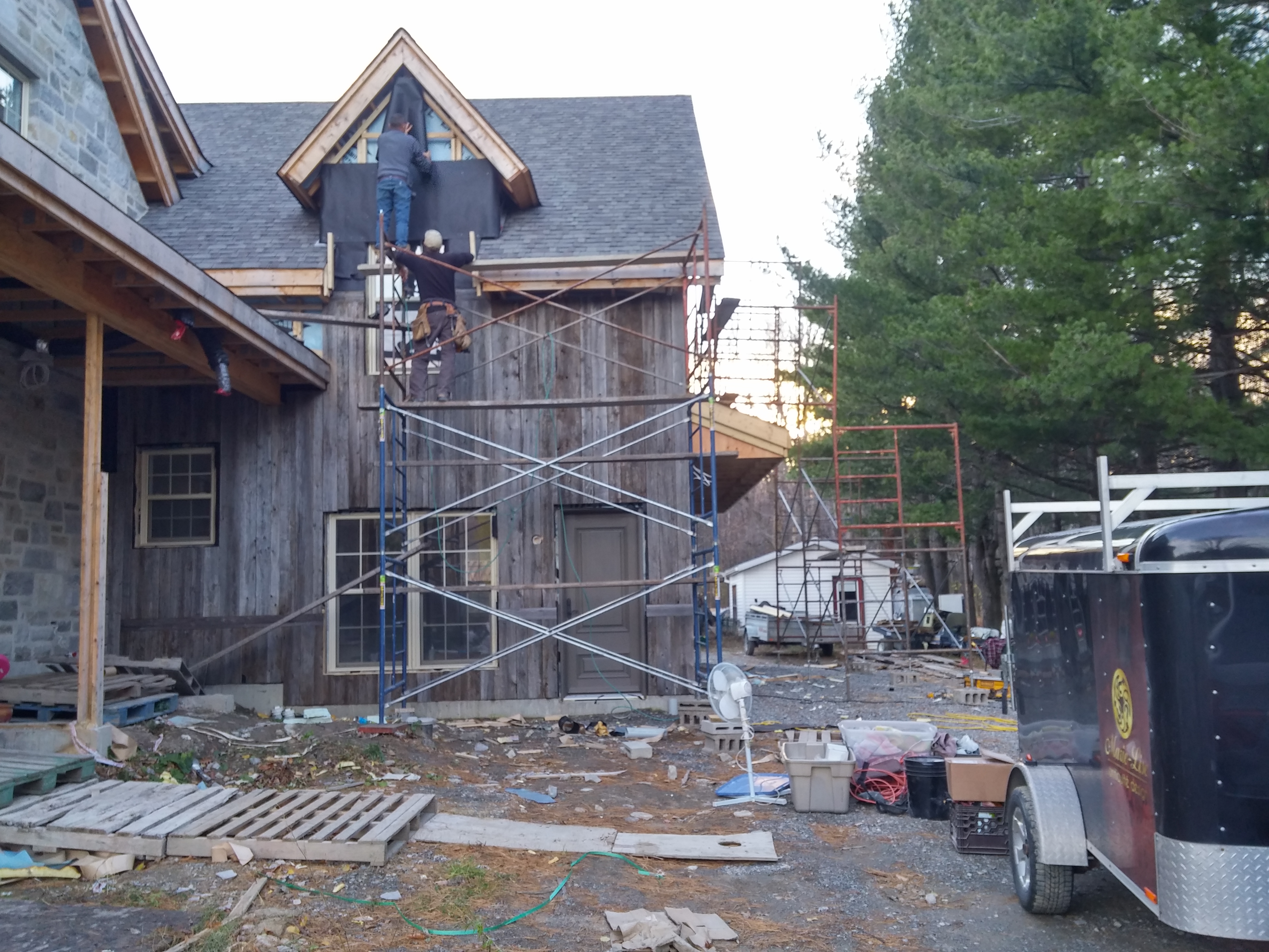 Construction neuve ''style ancestrale''