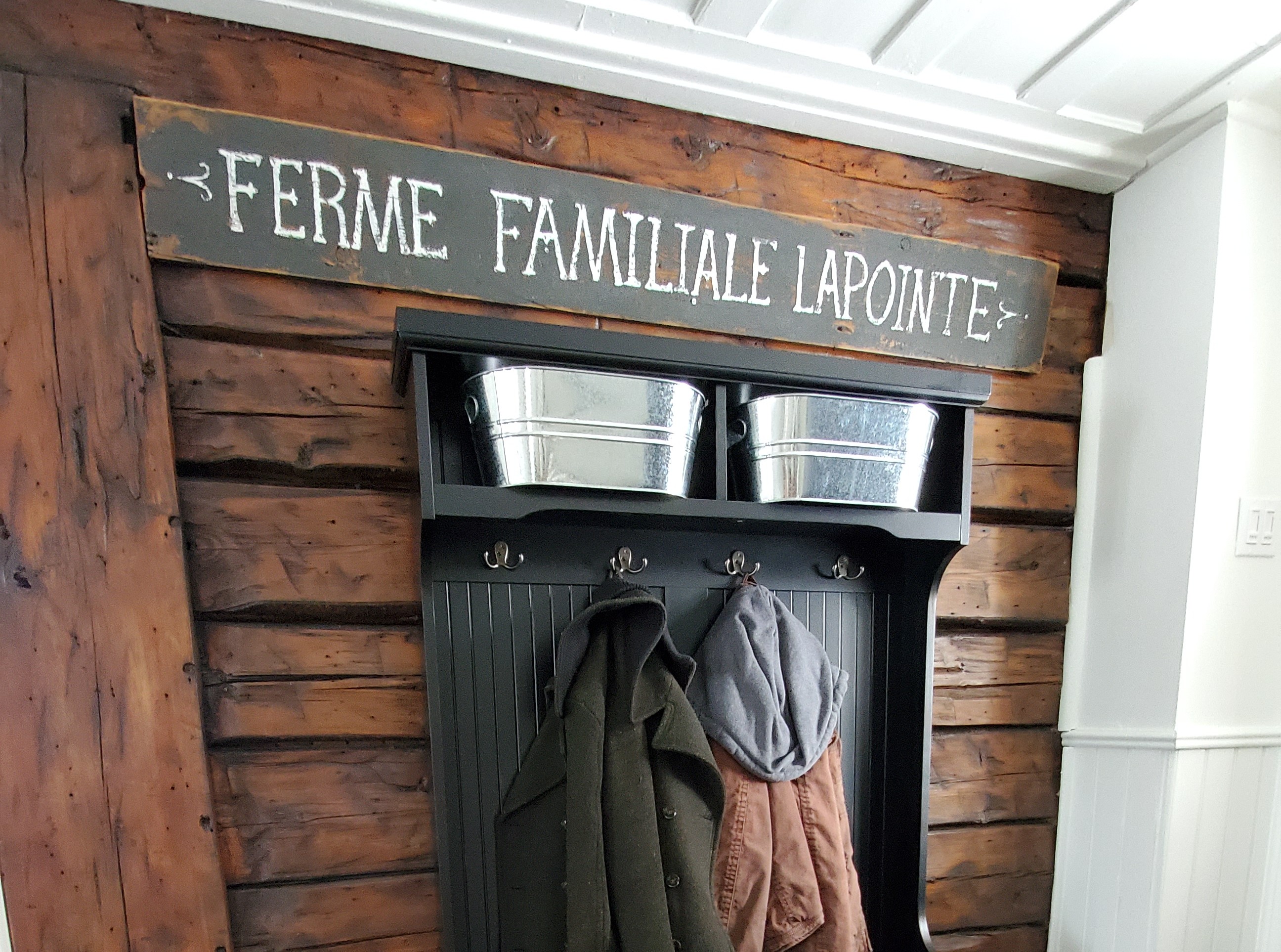 Brunissement d'un pièce sur pièce