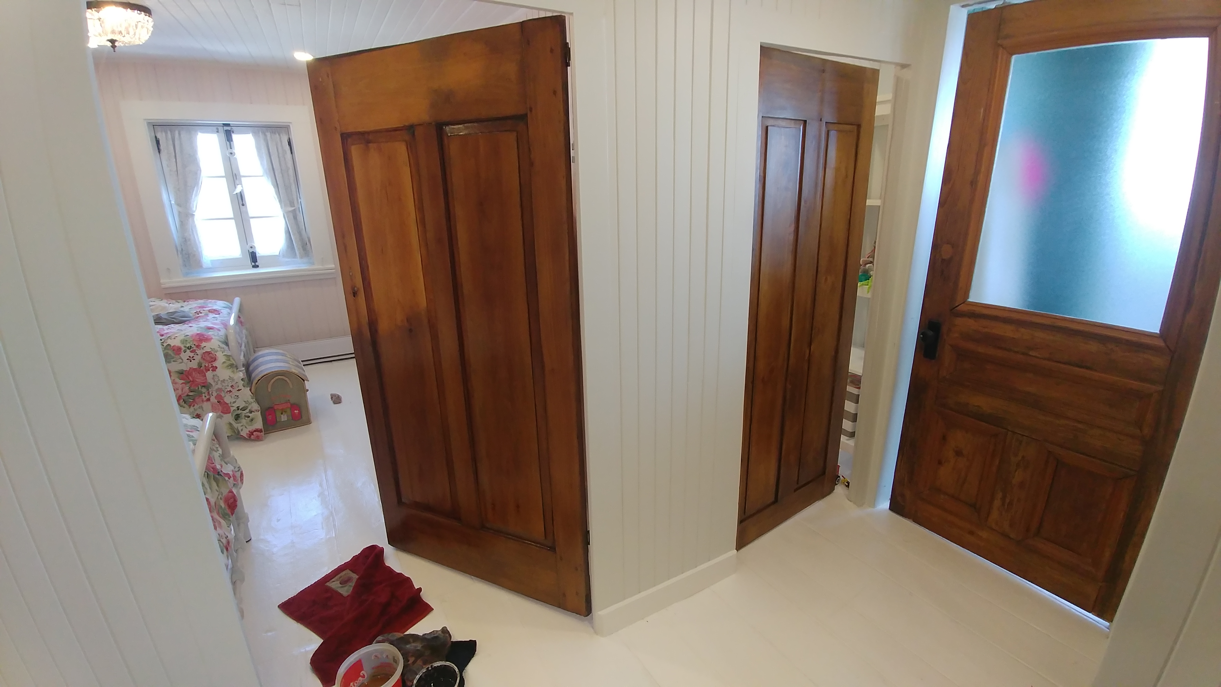 Brunissement d'un pièce sur pièce