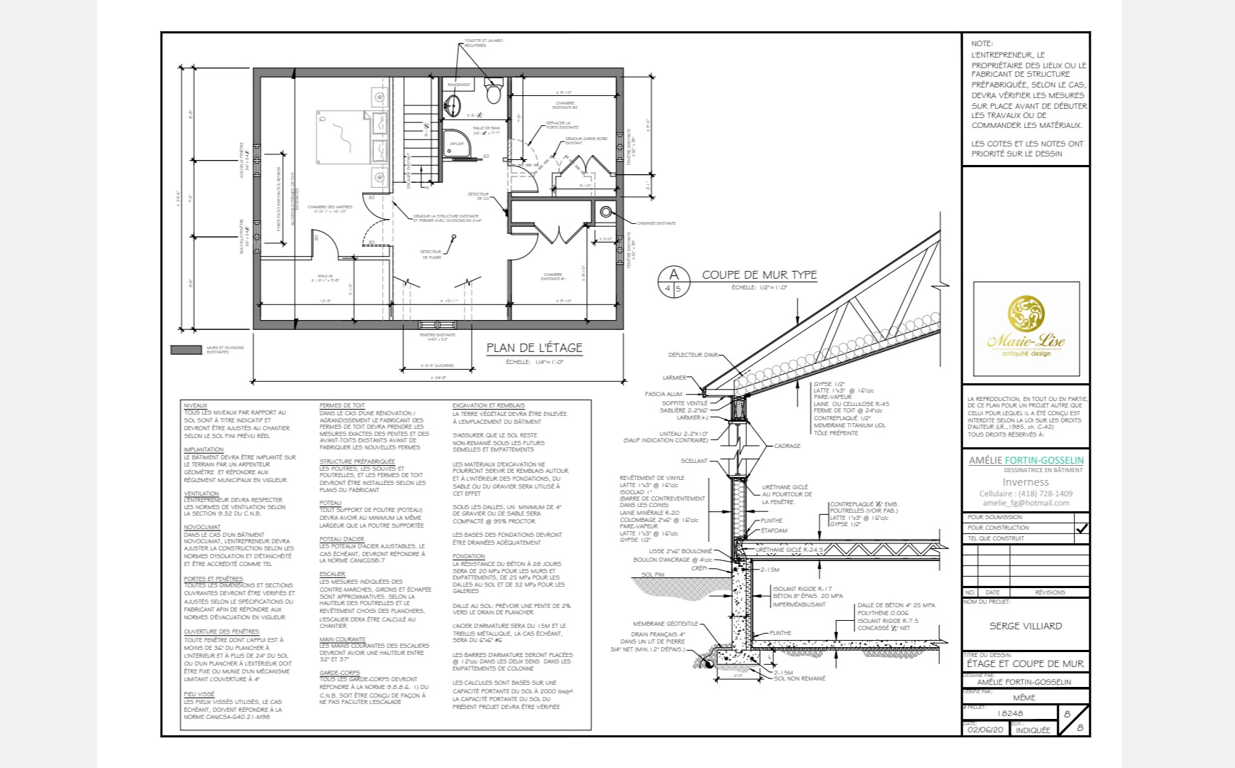 Ancestrale en pièce sur pièce à Sorel