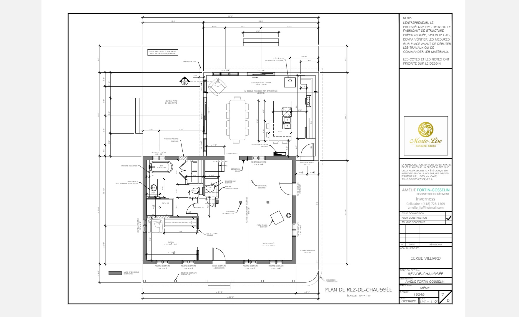 Ancestrale en pièce sur pièce à Sorel