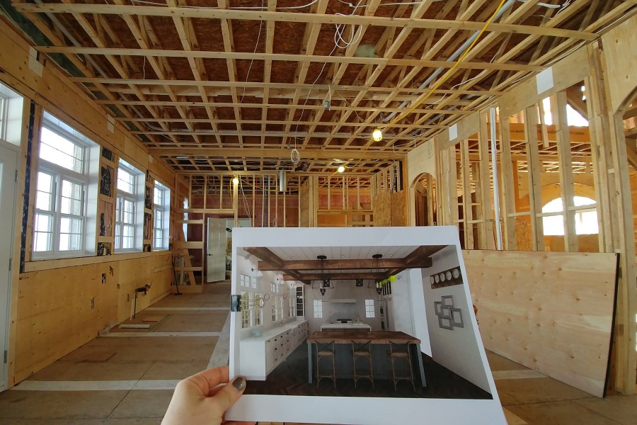 Design intérieur et extérieur par plans 3D