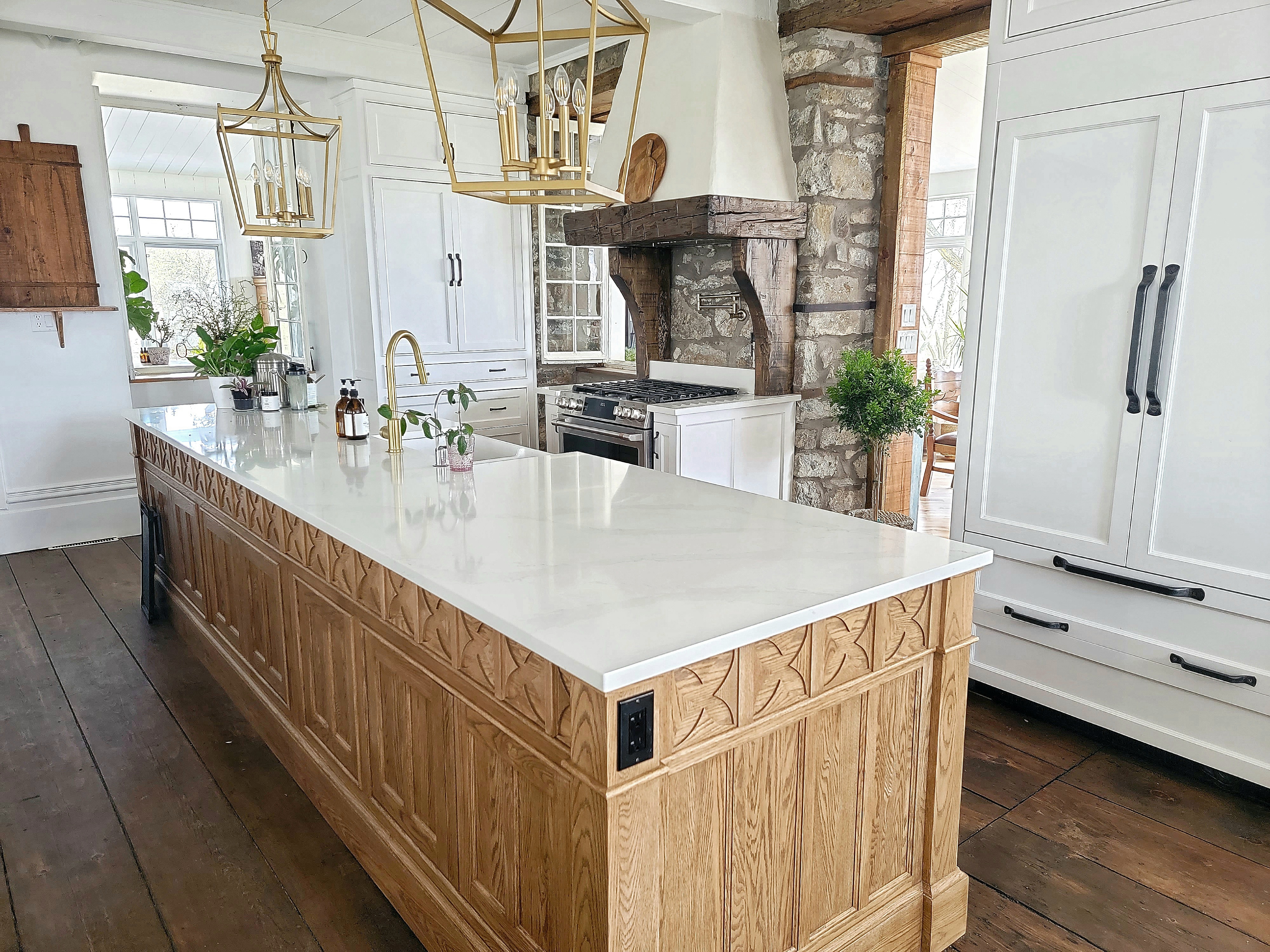 Cuisine lumineuse pour Jacynthe René