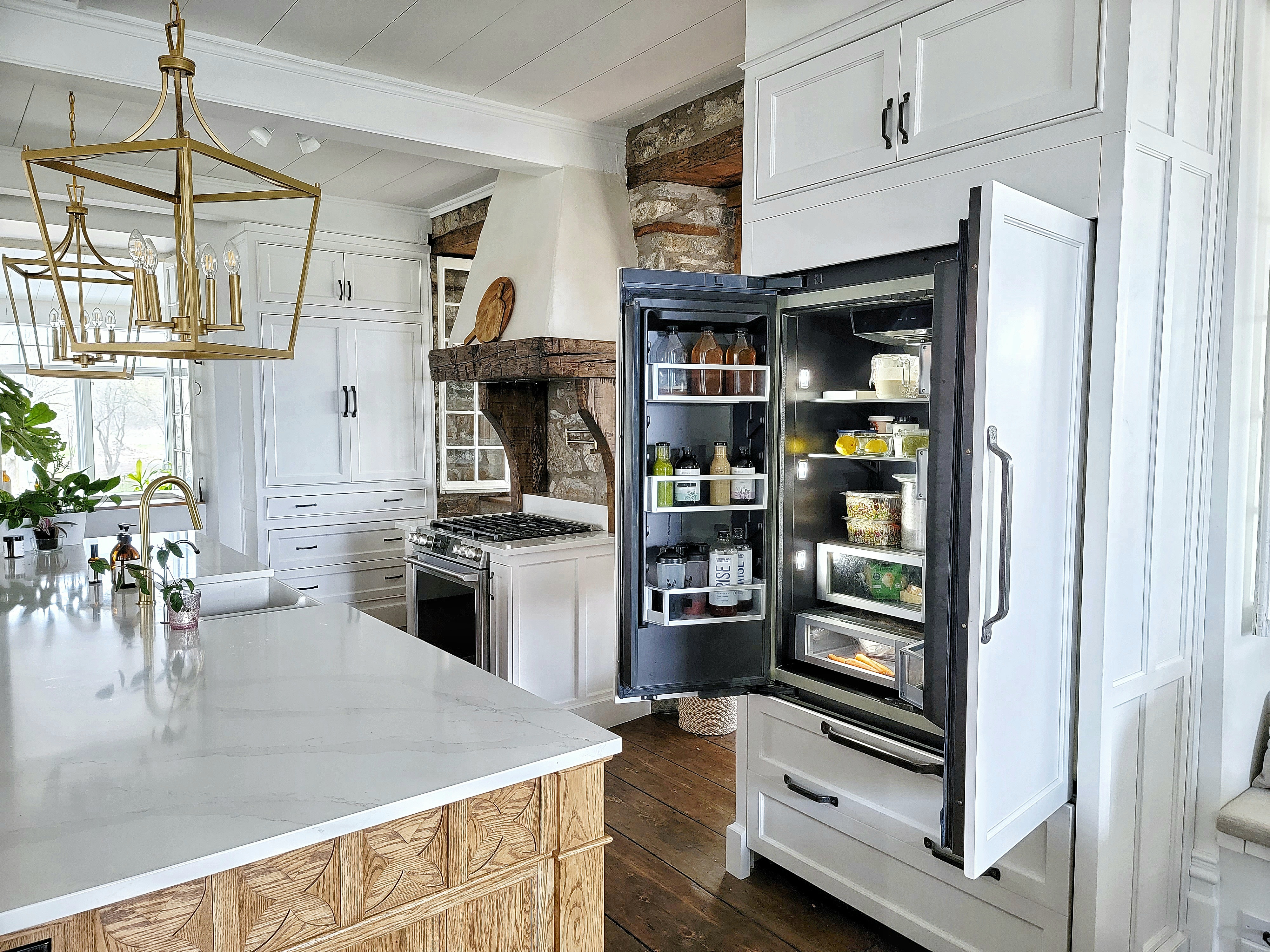 Cuisine lumineuse pour Jacynthe René