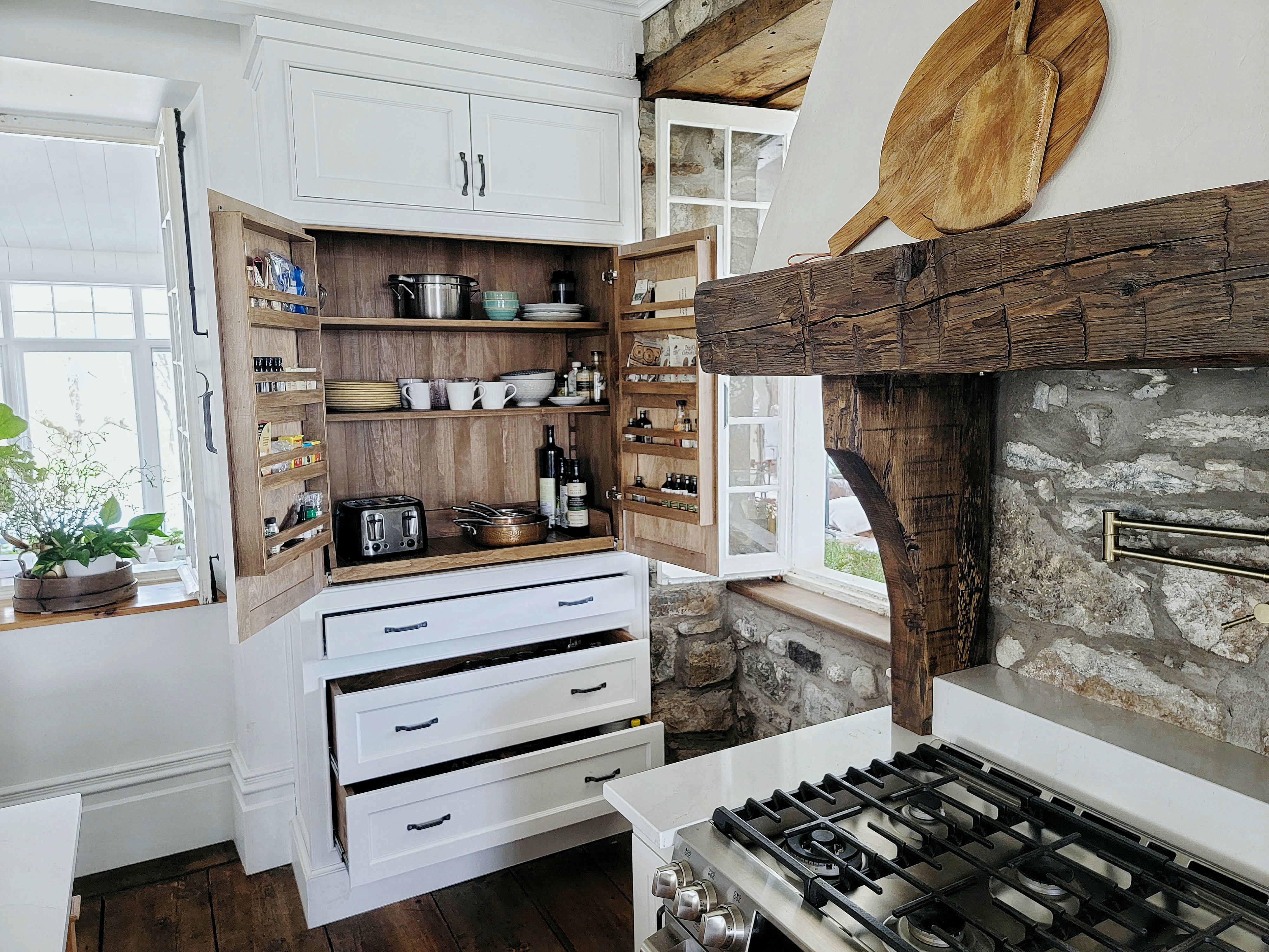 Cuisine lumineuse pour Jacynthe René