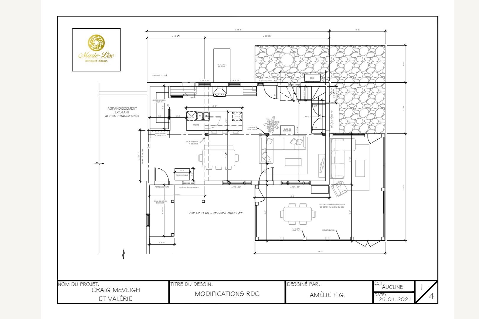 Pièces sur pièces repensé à Morin-Heigths