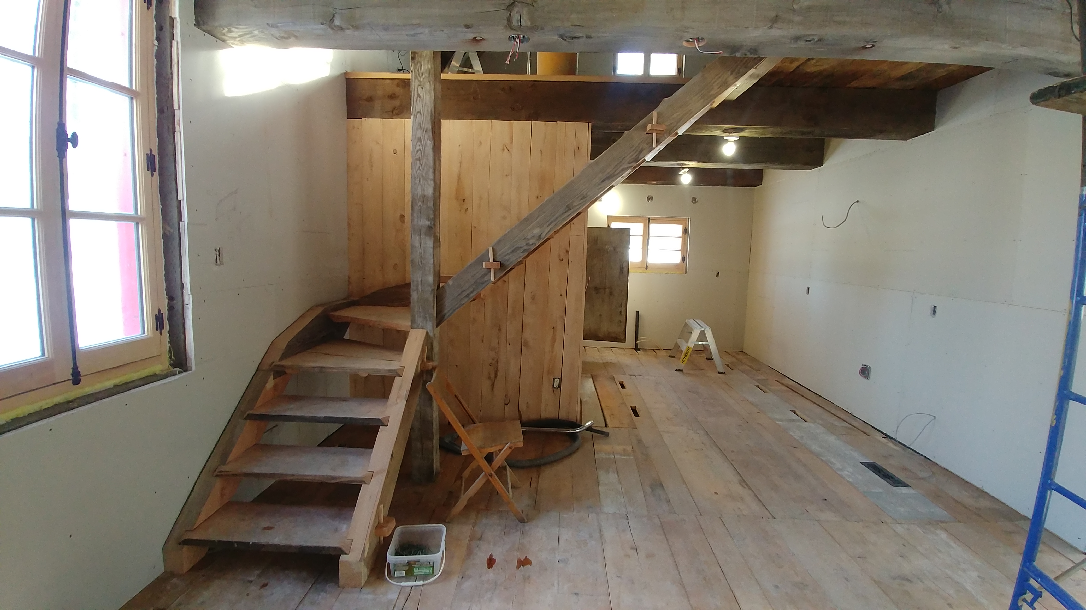 Escalier de cabane à sucre