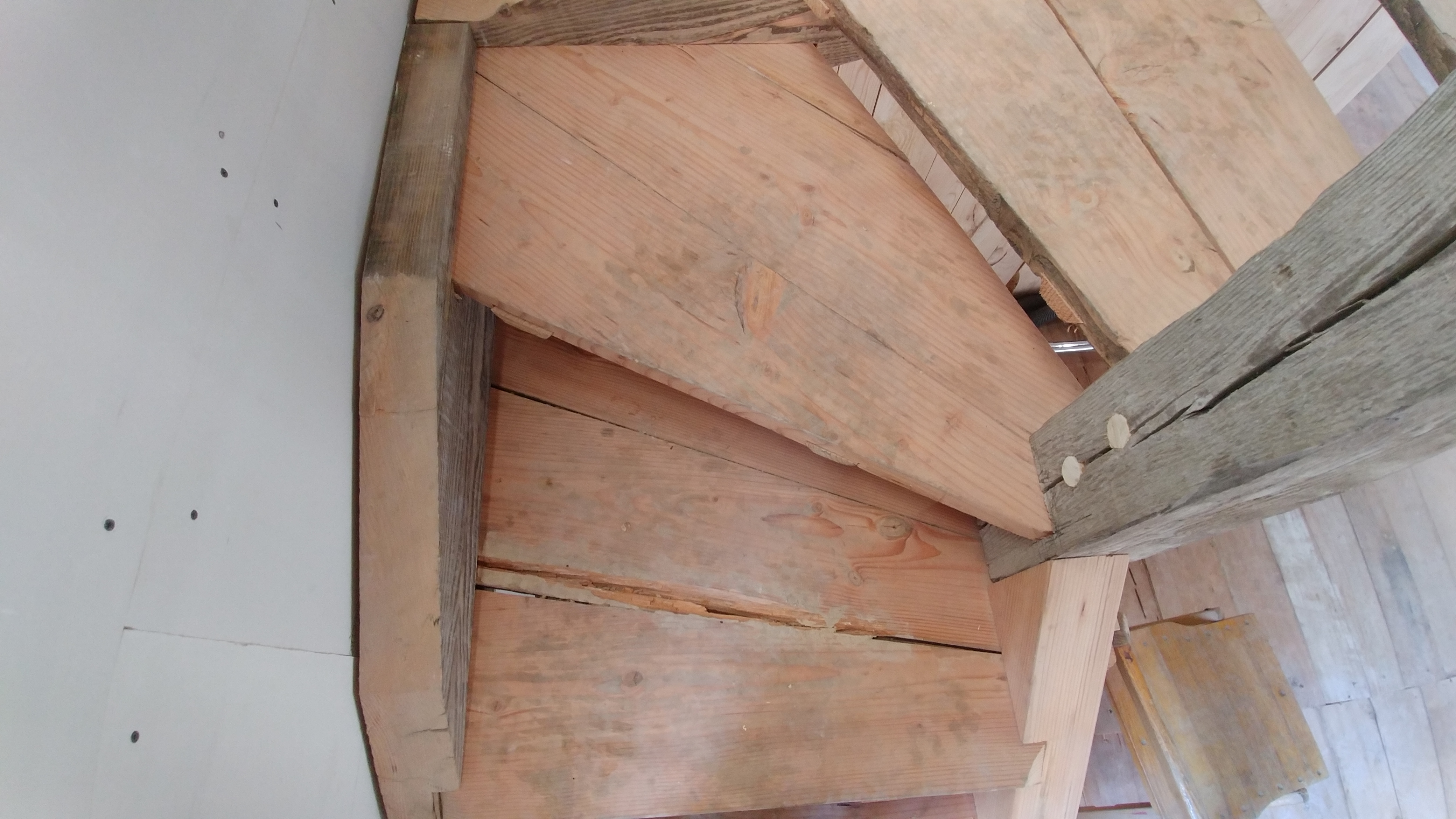 Escalier de cabane à sucre