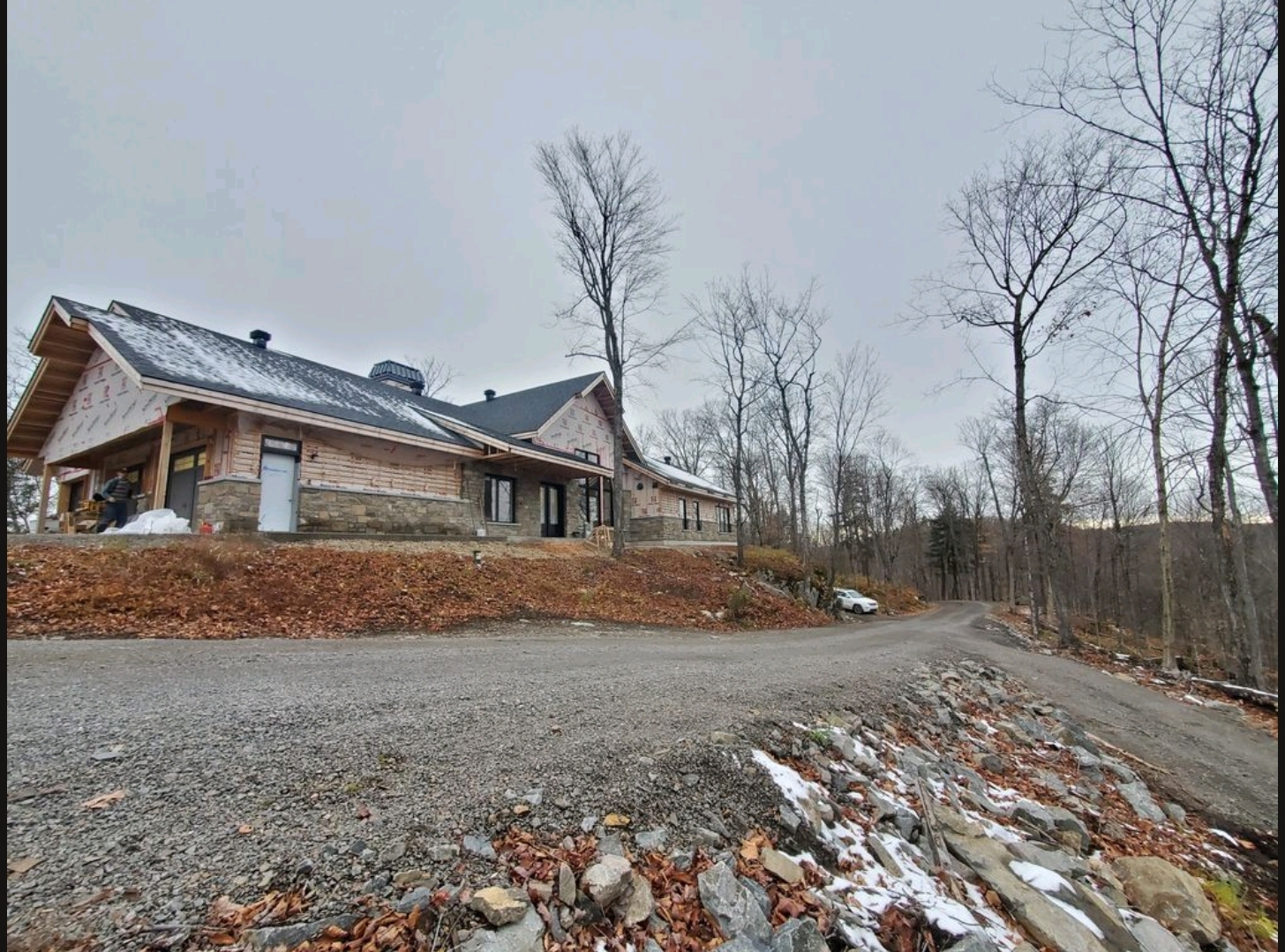 Poutres arquées pour construction neuve