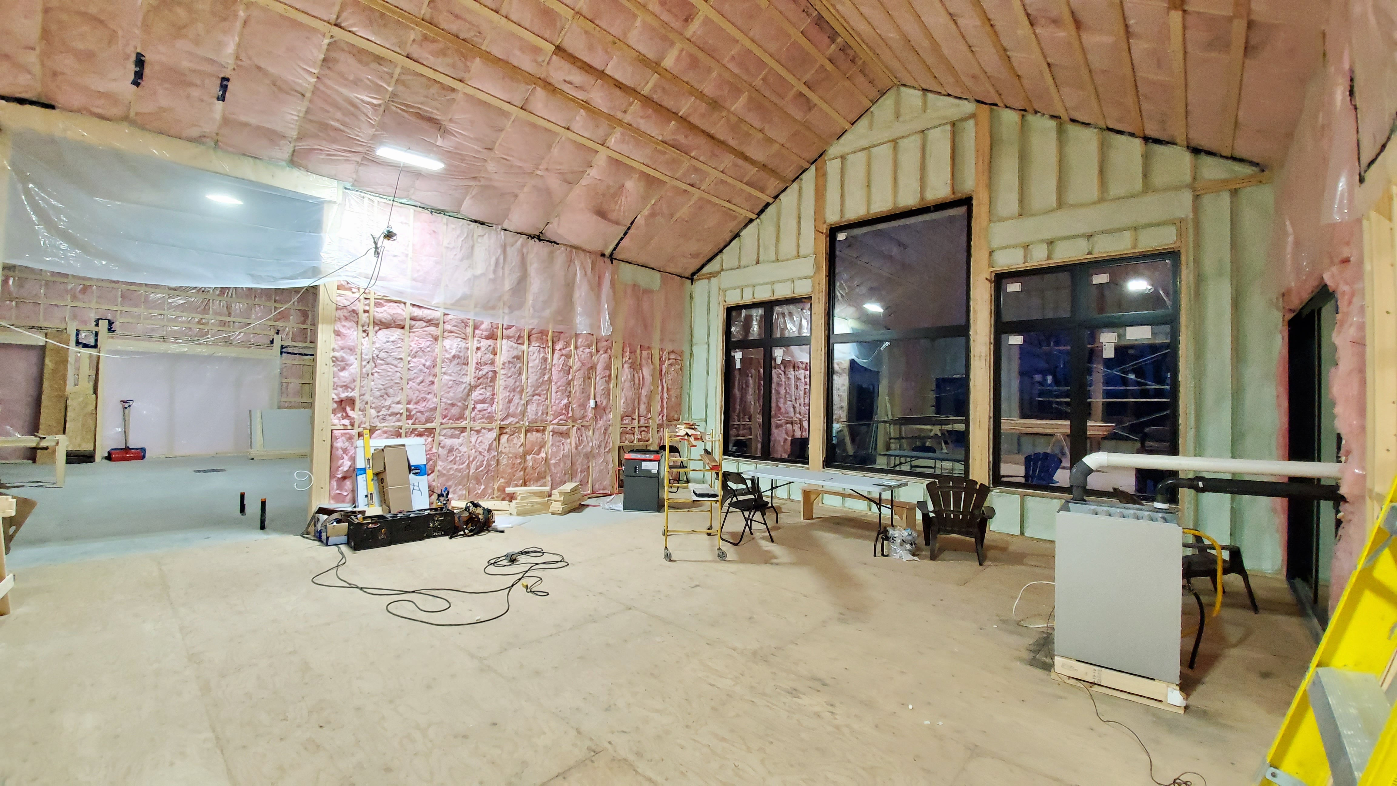 Design intérieur complet pour un chalet de montagne dans les Laurentides