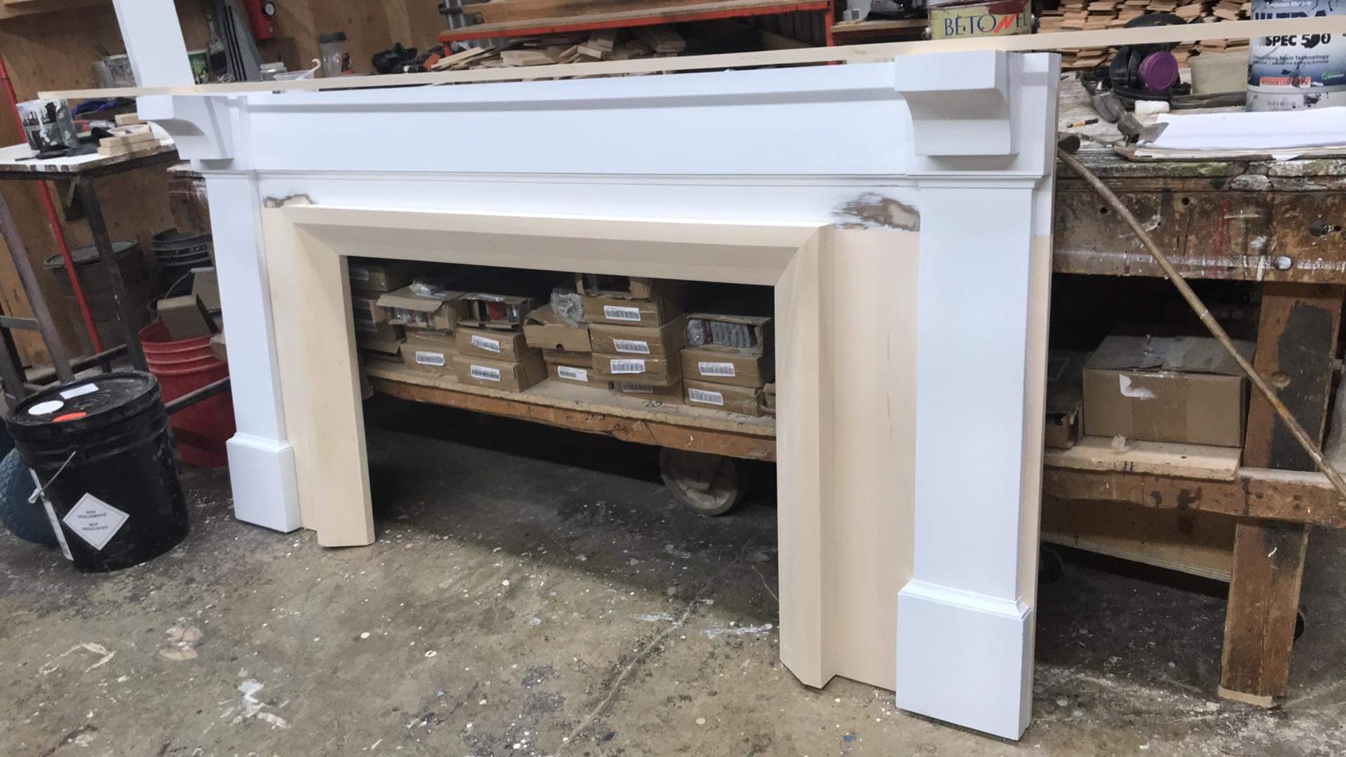 Chambre des maîtres avec cathédrale