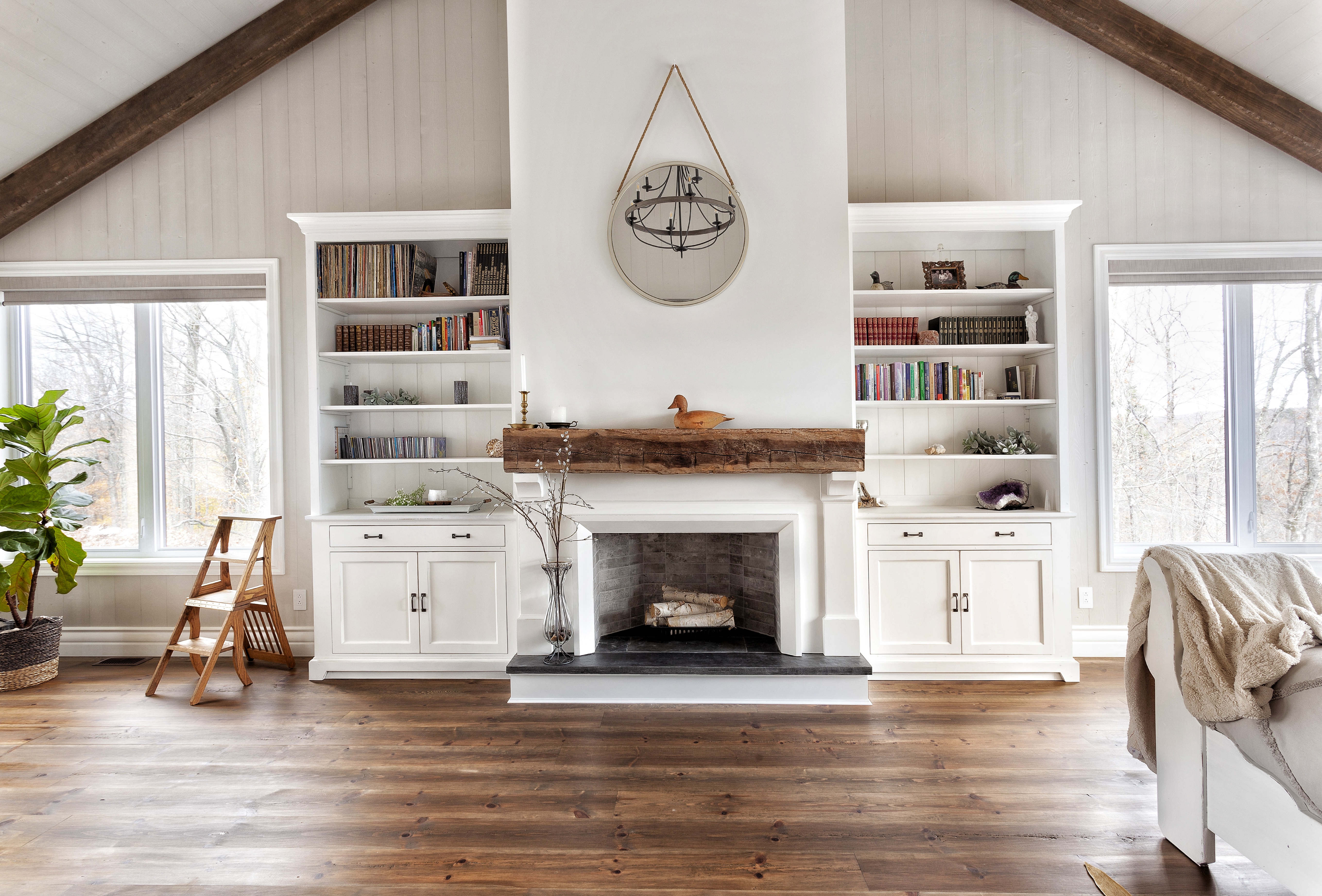 Chambre des maîtres avec cathédrale