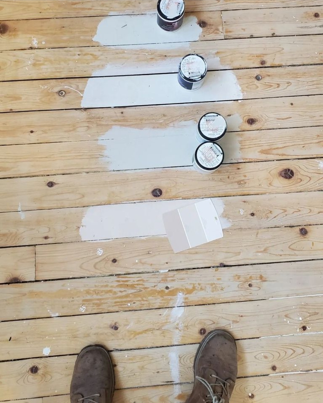 Restauration rapide plancher ancien