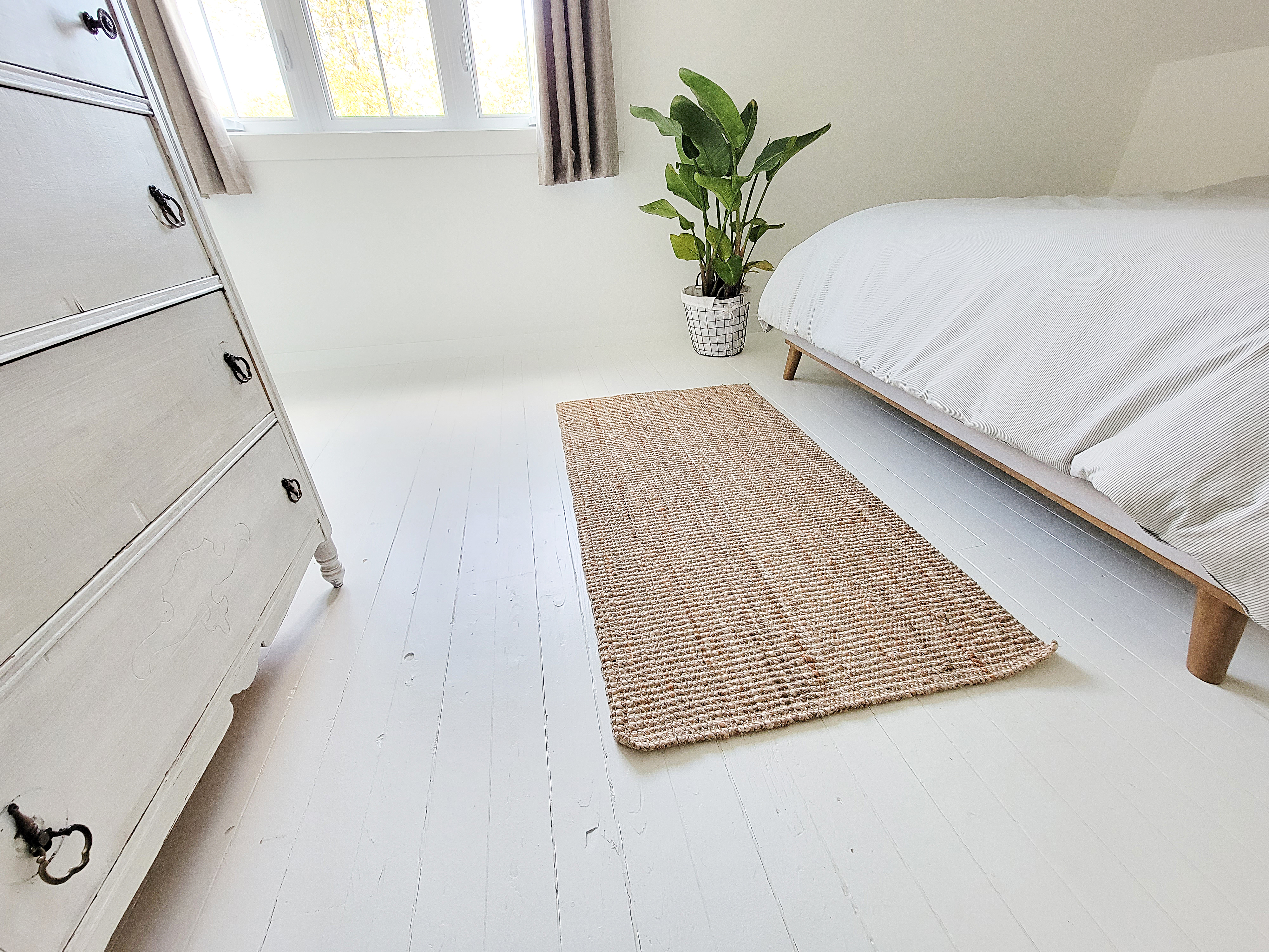 Restauration rapide plancher ancien