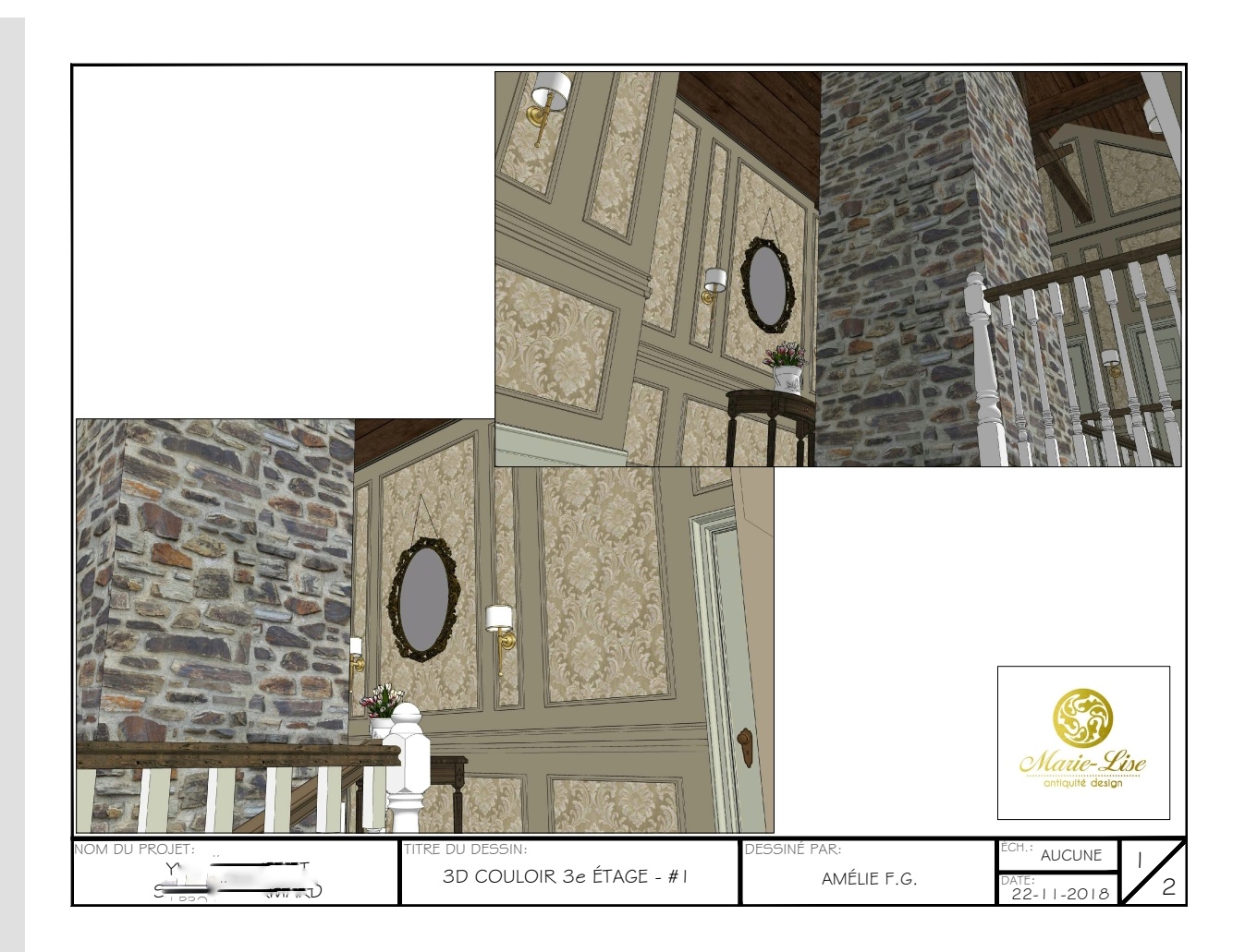 La maison Roland L'Étourneau rénovée en Bed & Breakfast
