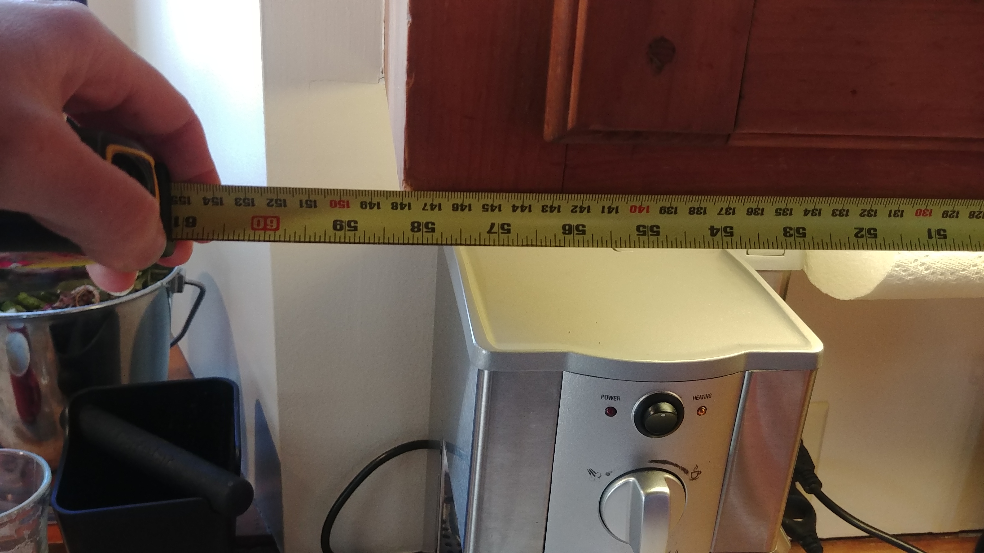 Cuisine avec patine de blanc antique à la chaux