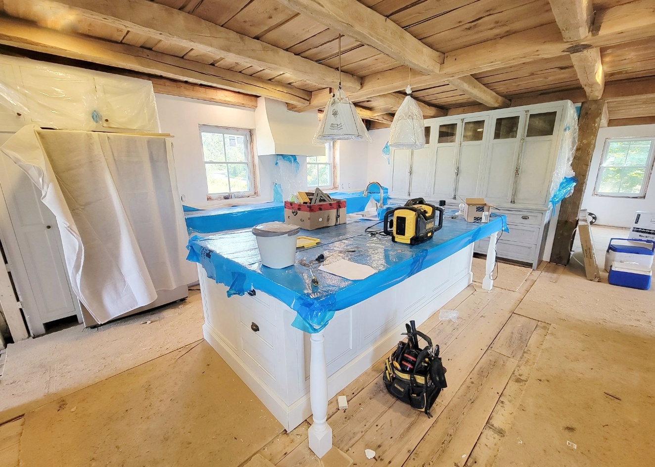 Cuisine pour maison de ferme à Dunham