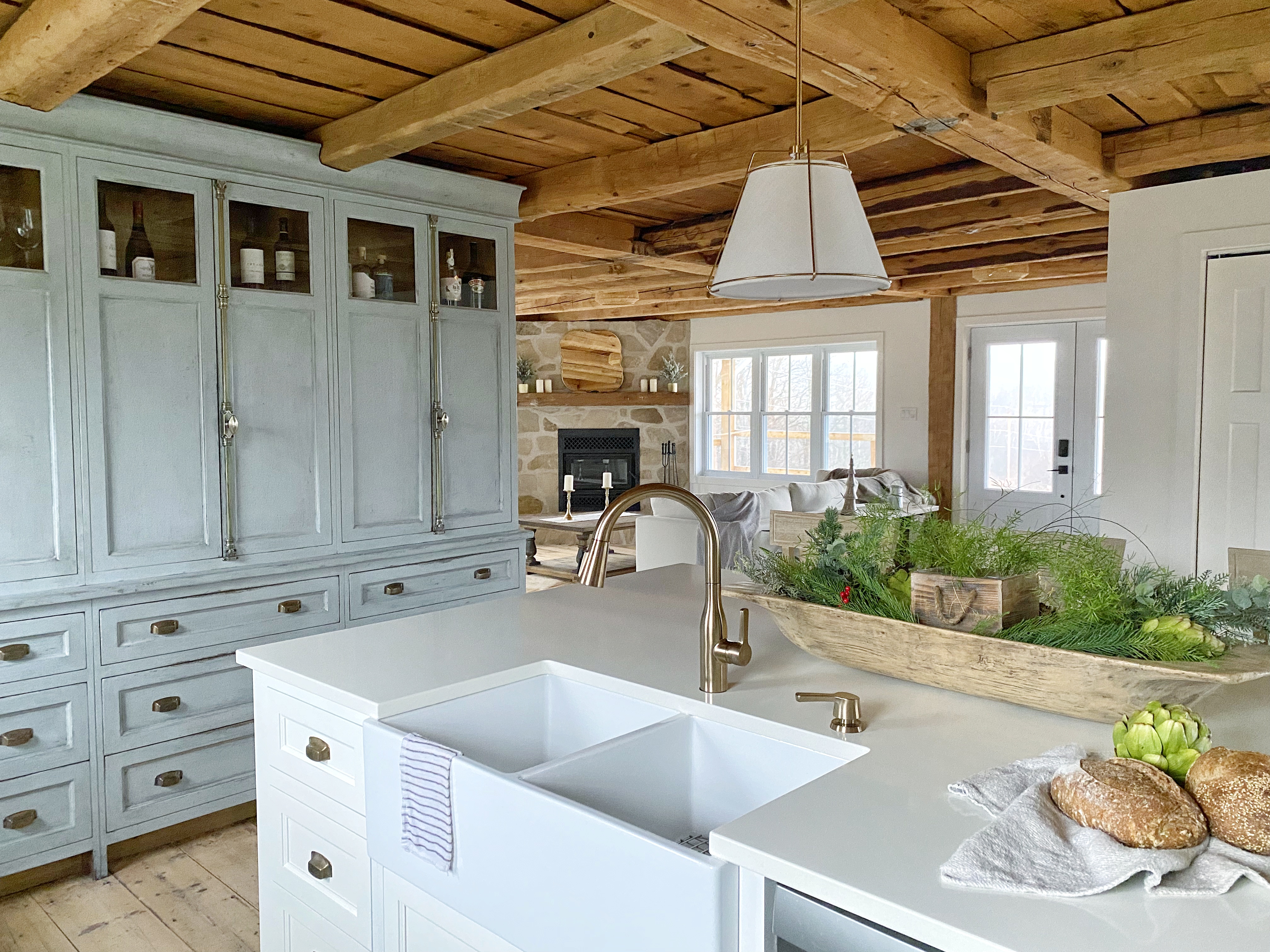 Cuisine pour maison de ferme à Dunham