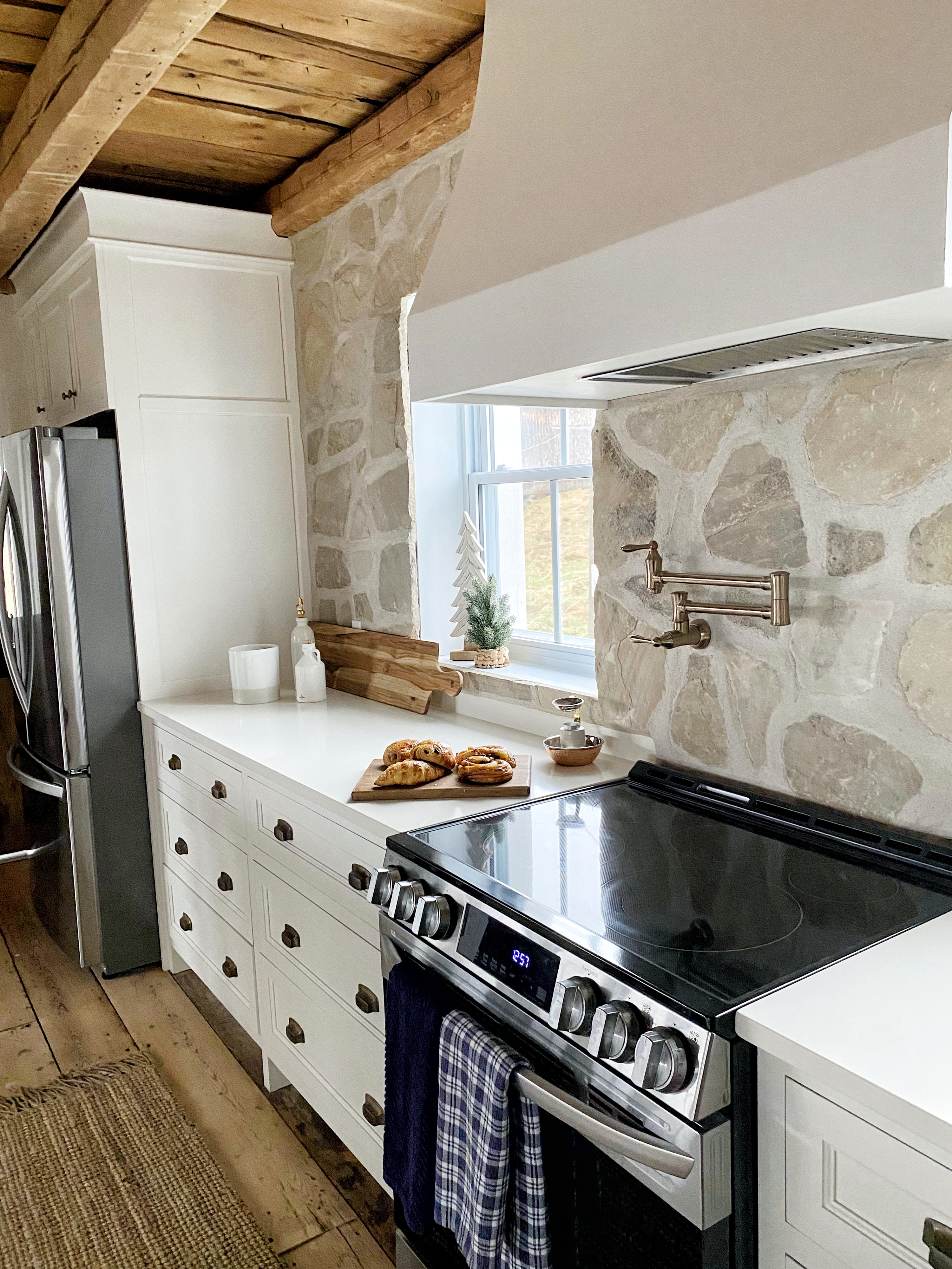 Cuisine pour maison de ferme à Dunham