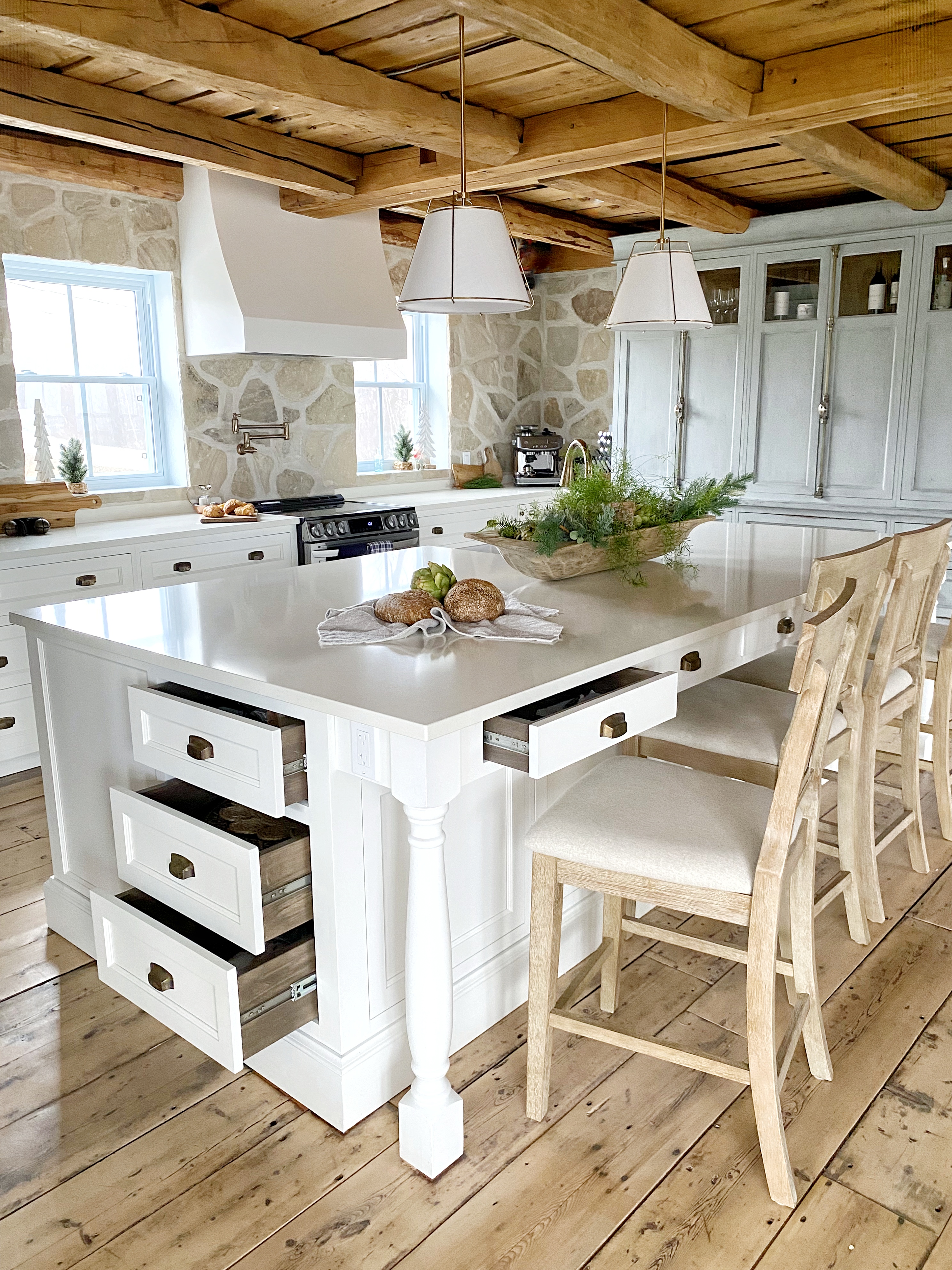 Cuisine pour maison de ferme à Dunham