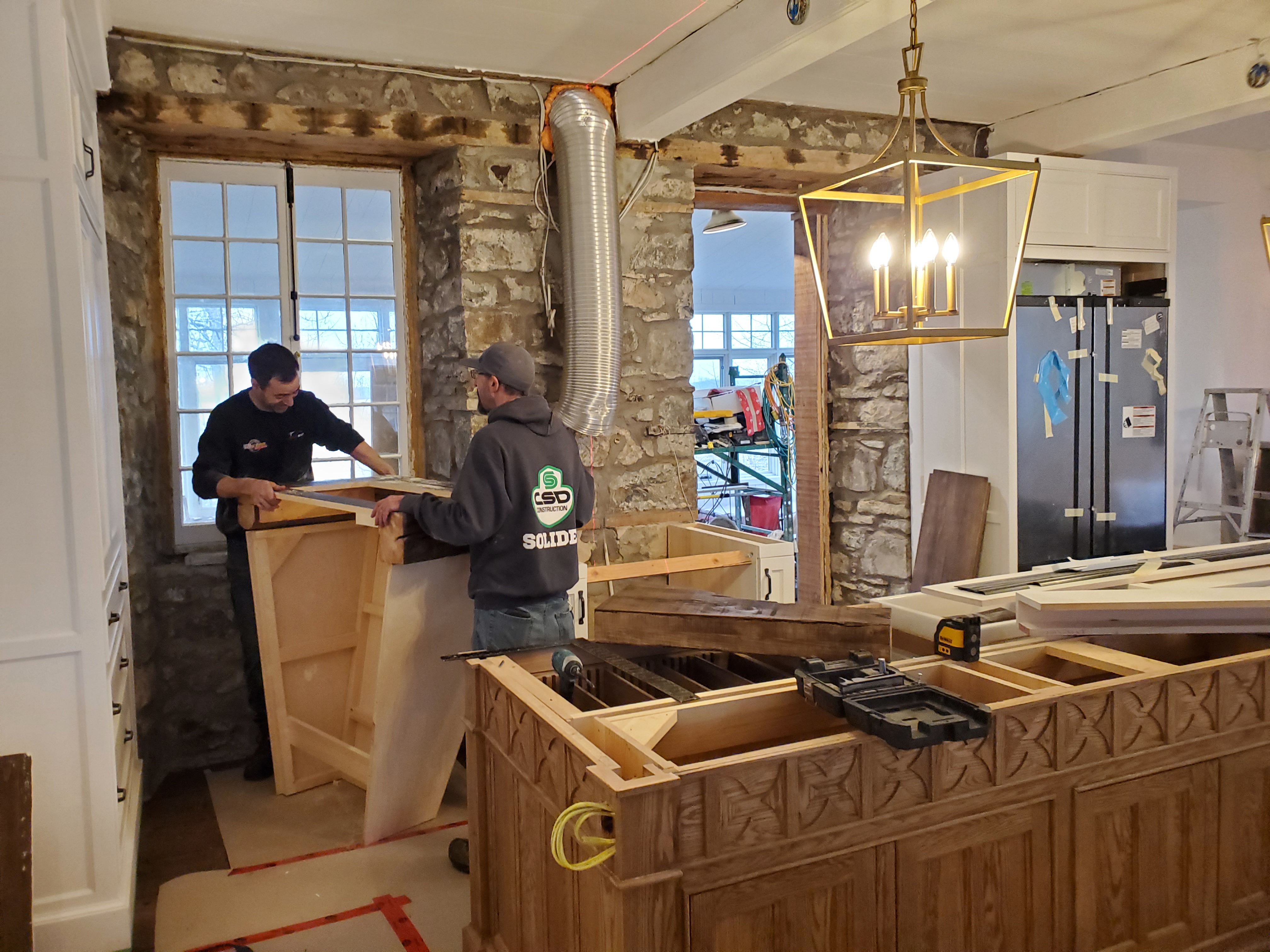 Cuisine lumineuse pour Jacynthe René