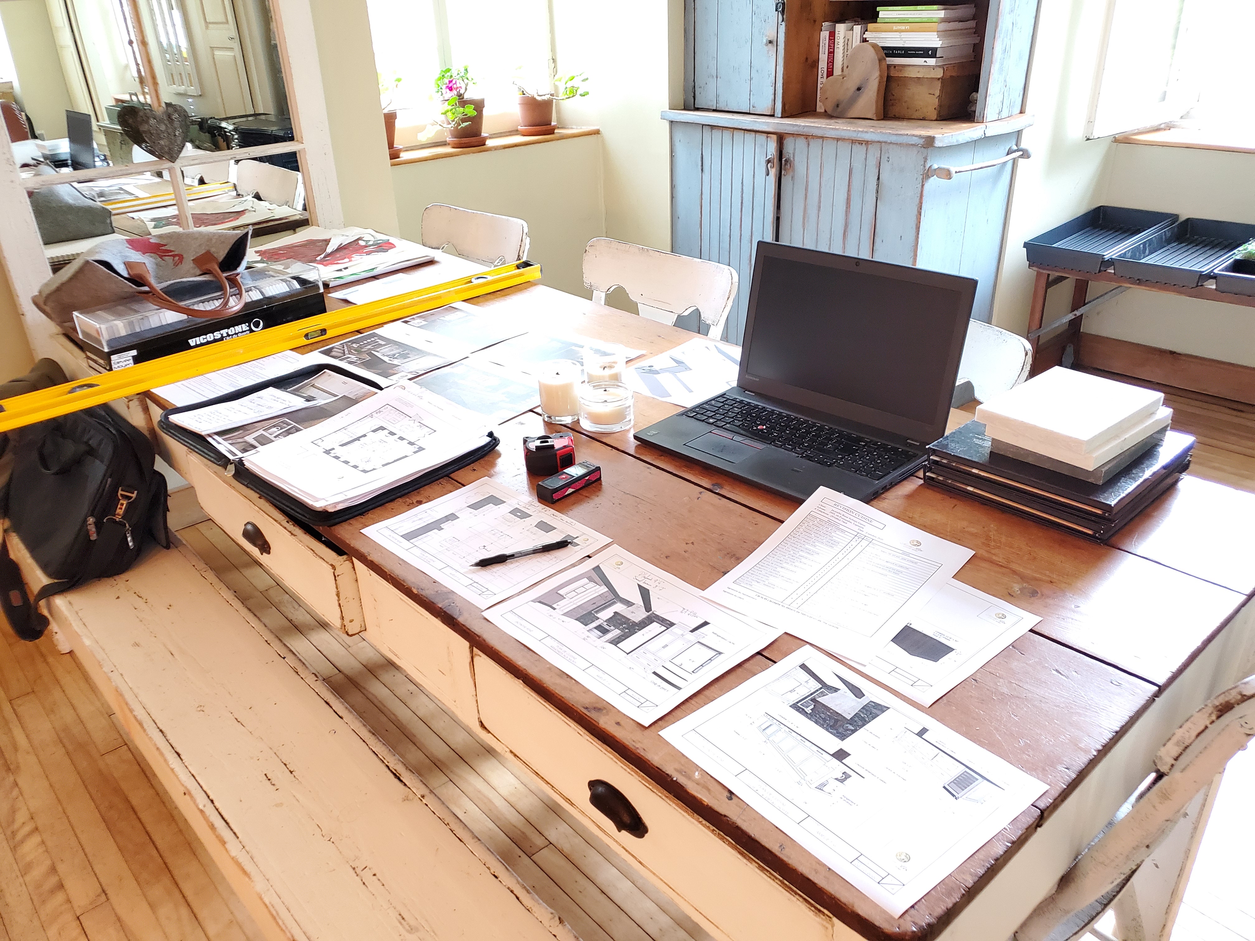 Cuisine lumineuse pour Jacynthe René