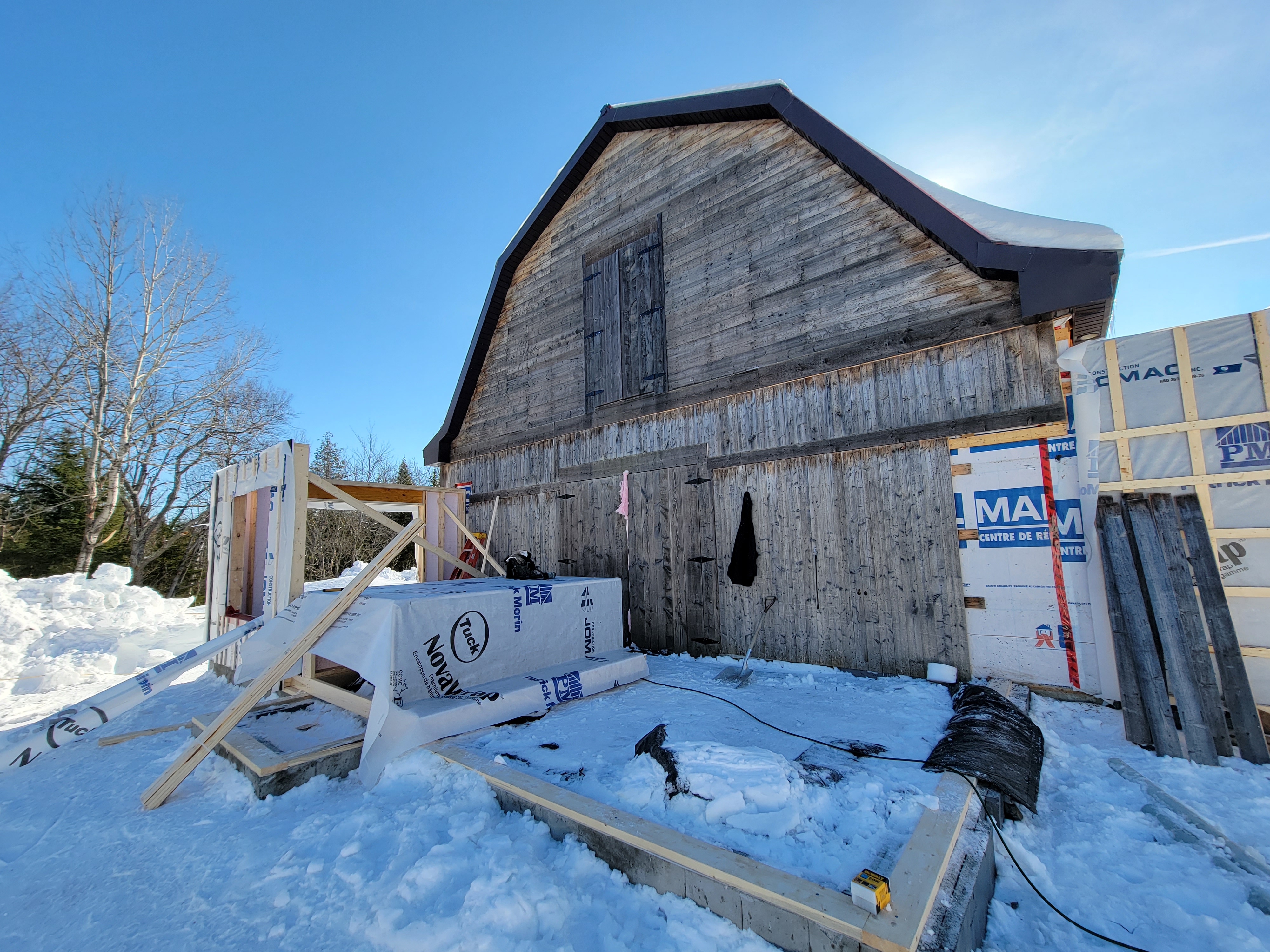 Transformation d'une ancienne écurie