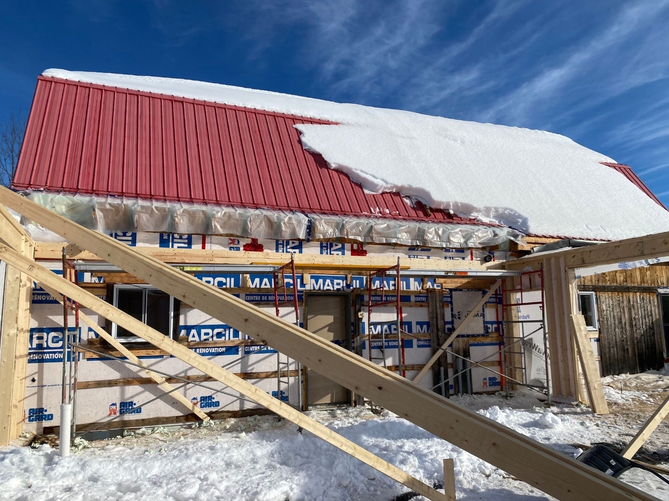 Transformation d'une ancienne écurie