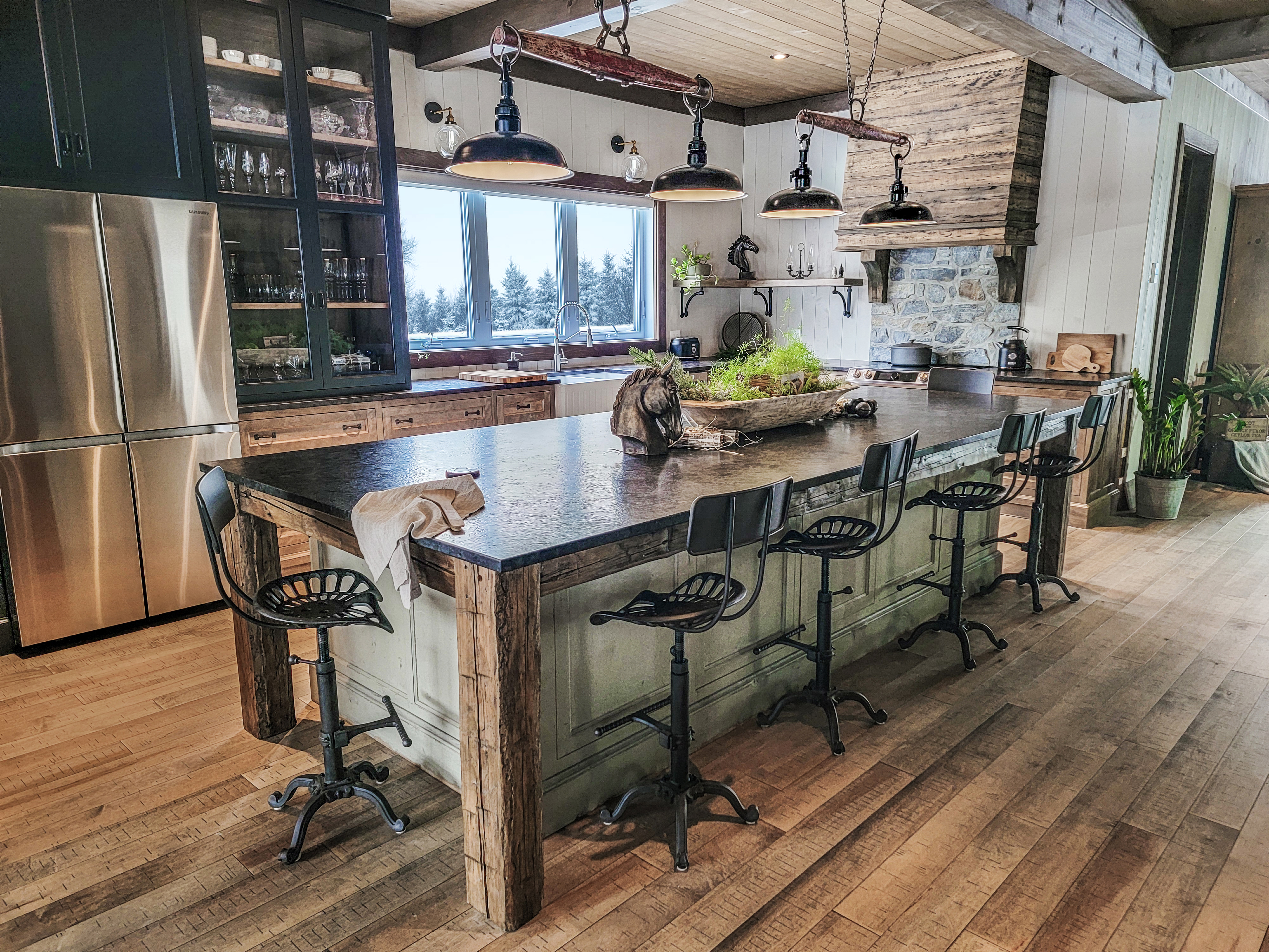 Transformation d'une ancienne écurie