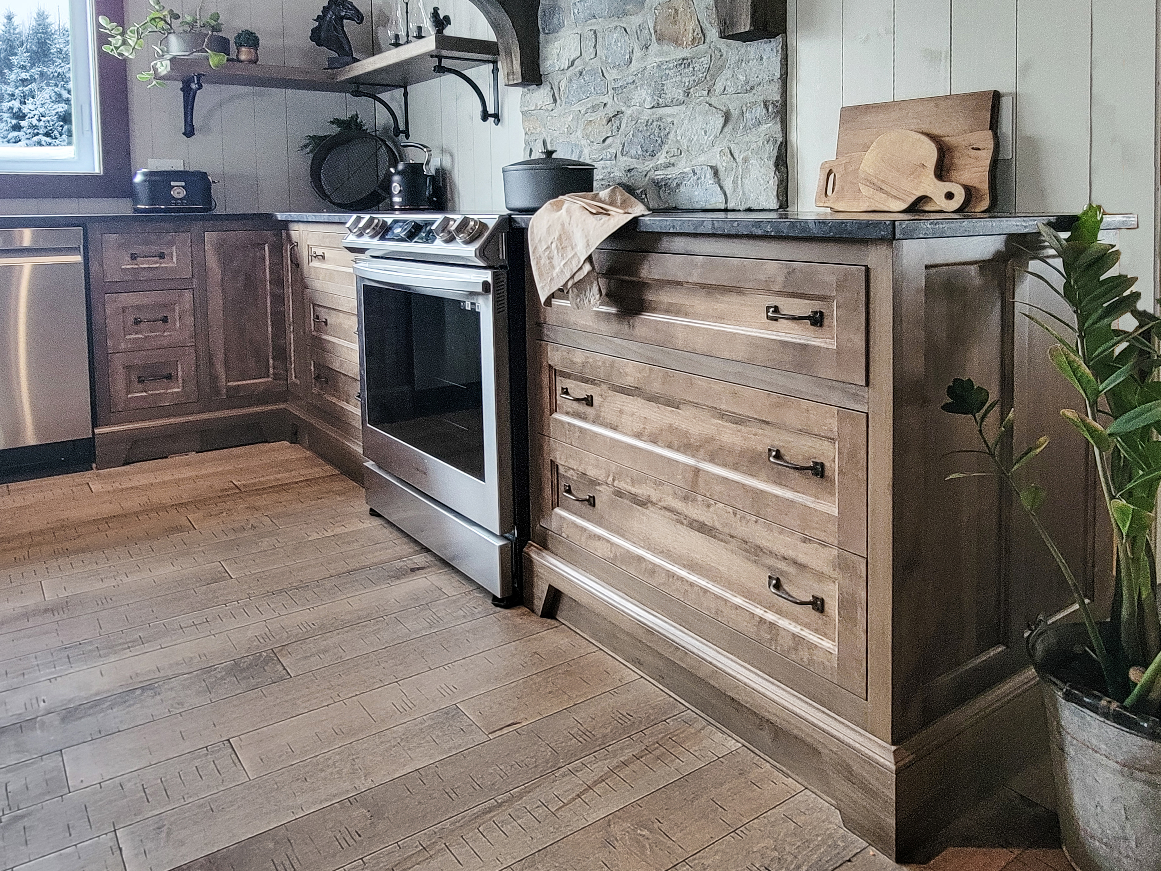 Transformation d'une ancienne écurie