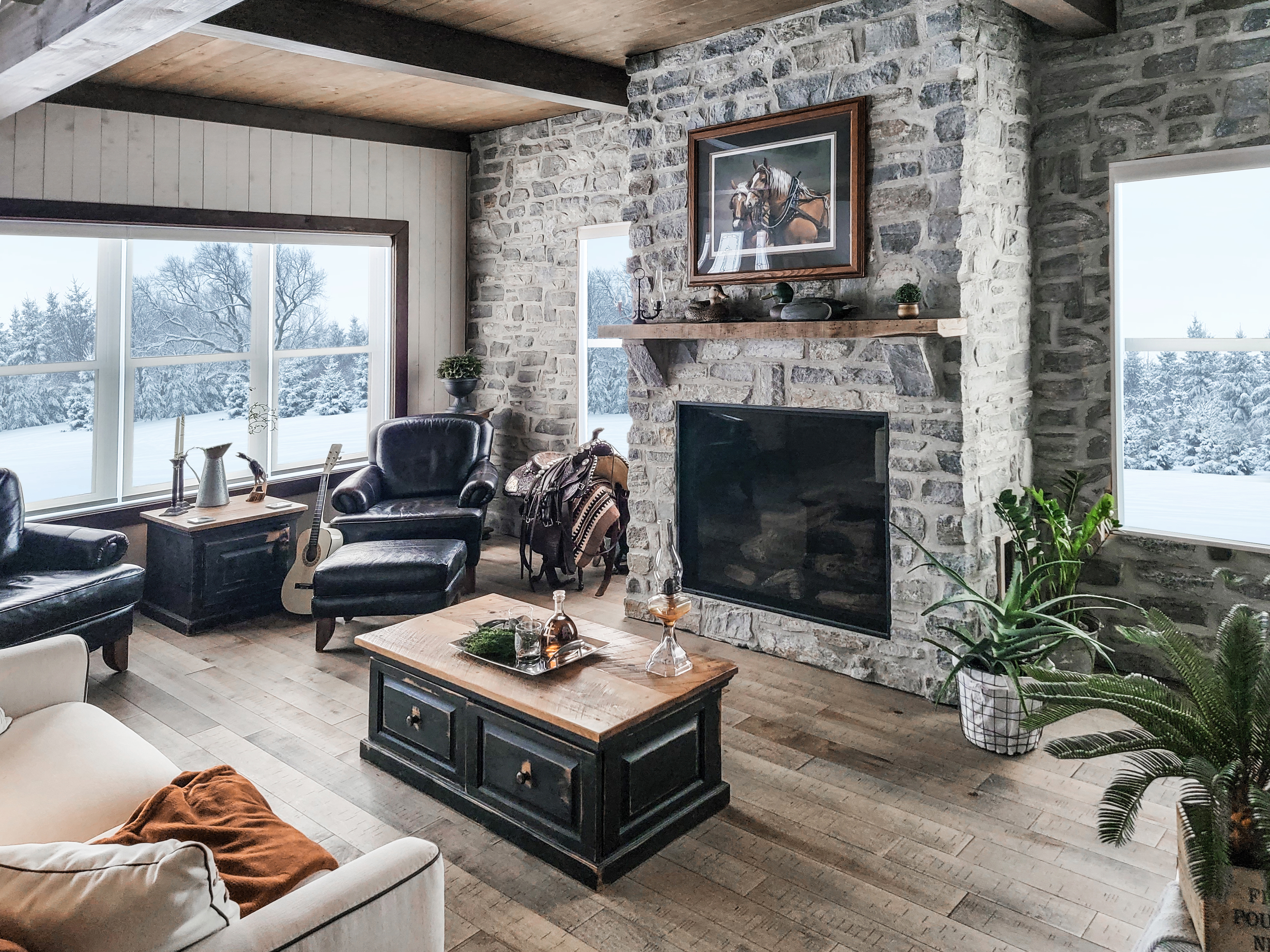 Design ''Old Barn'' à Mille-Isles