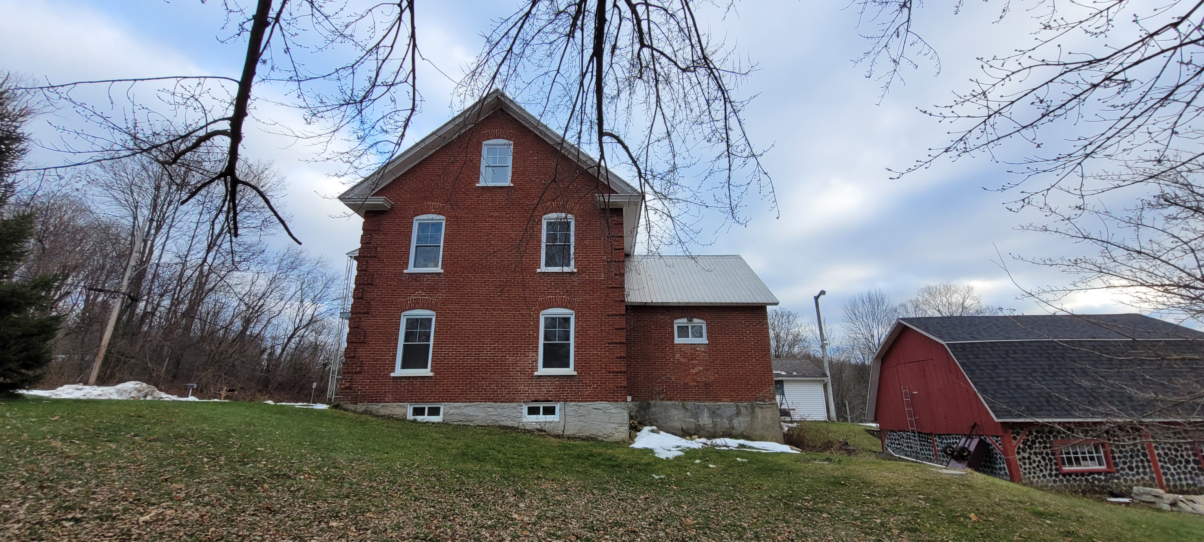 Maison ancestrale en brique à Danville