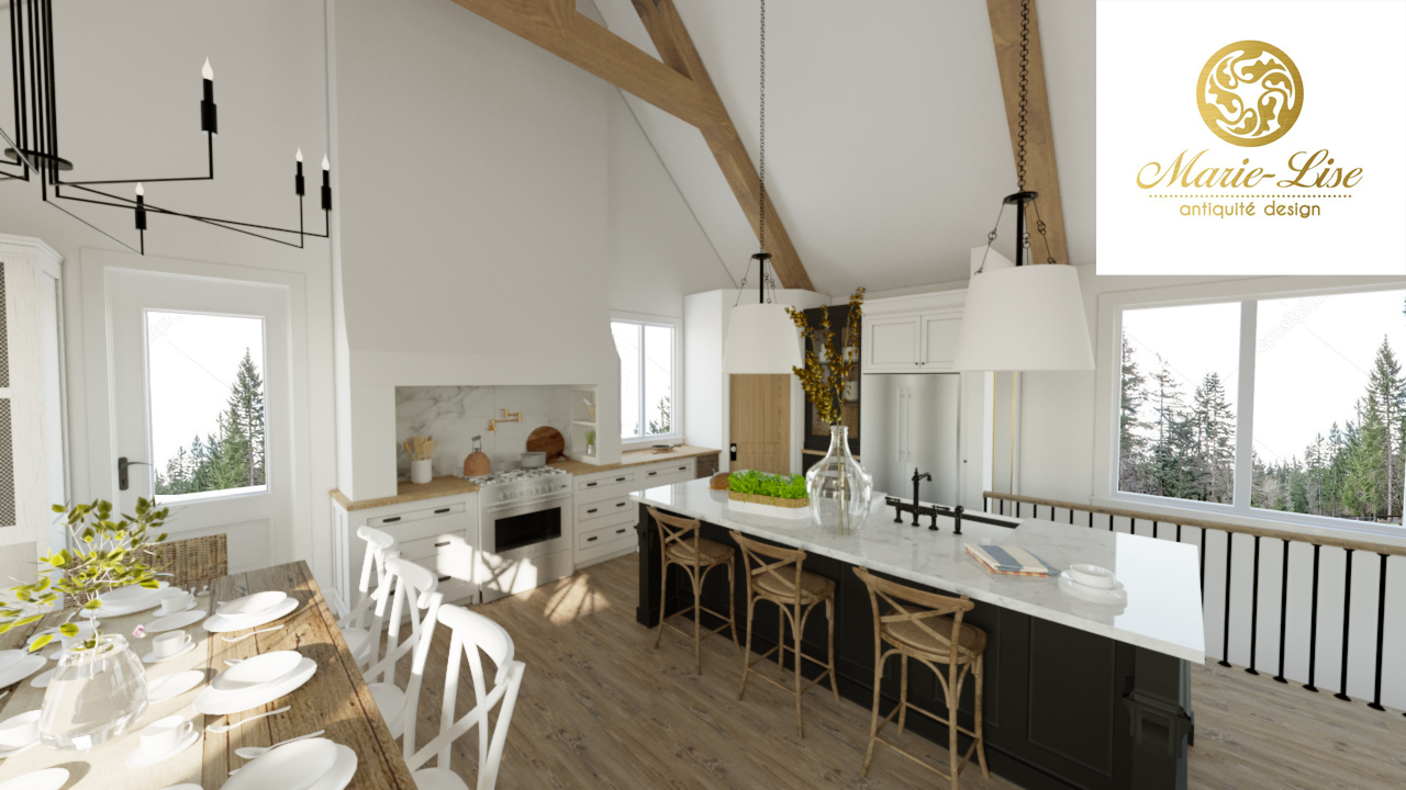 Cuisine rustique farmhouse