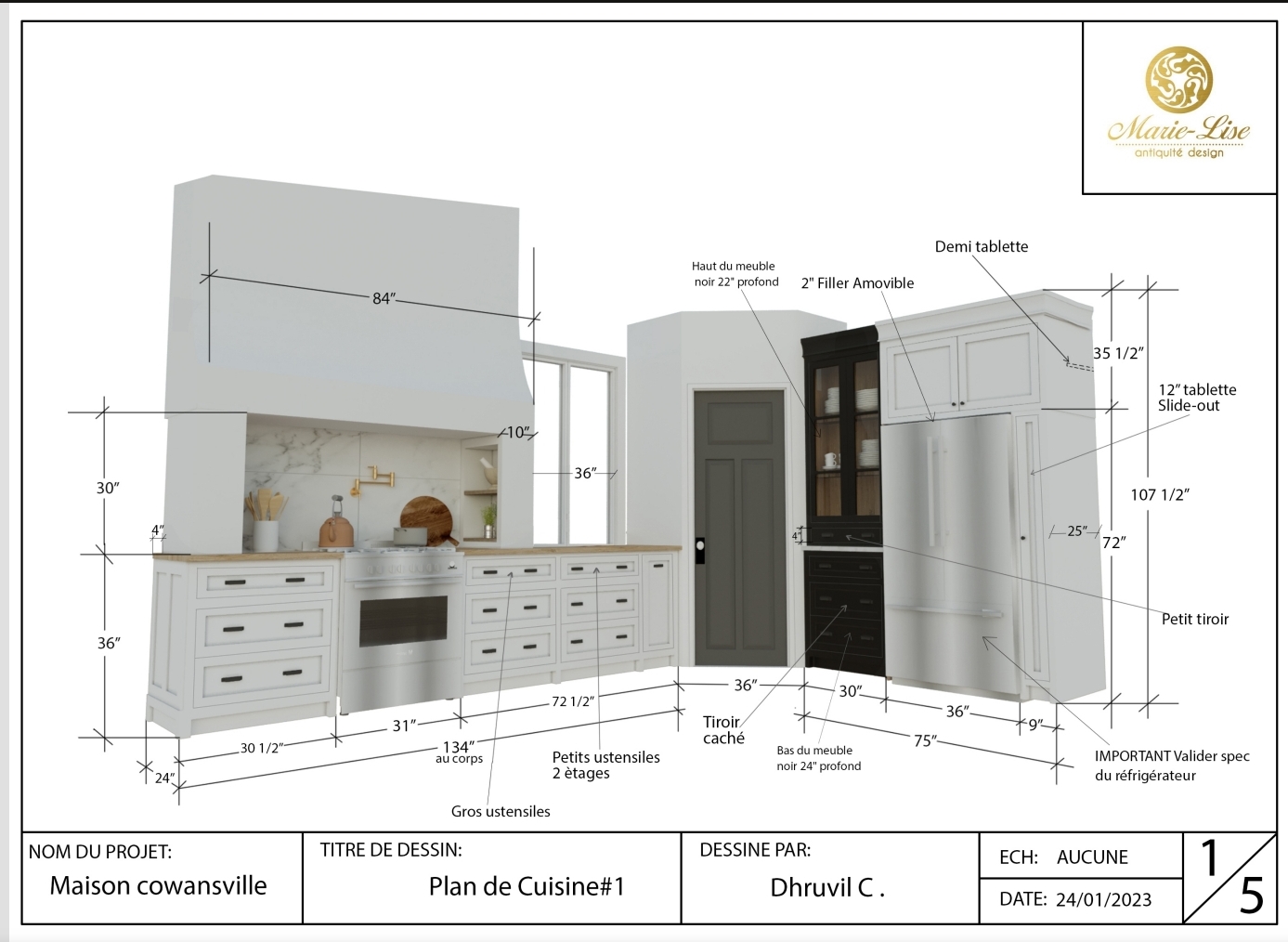 Cuisine rustique farmhouse