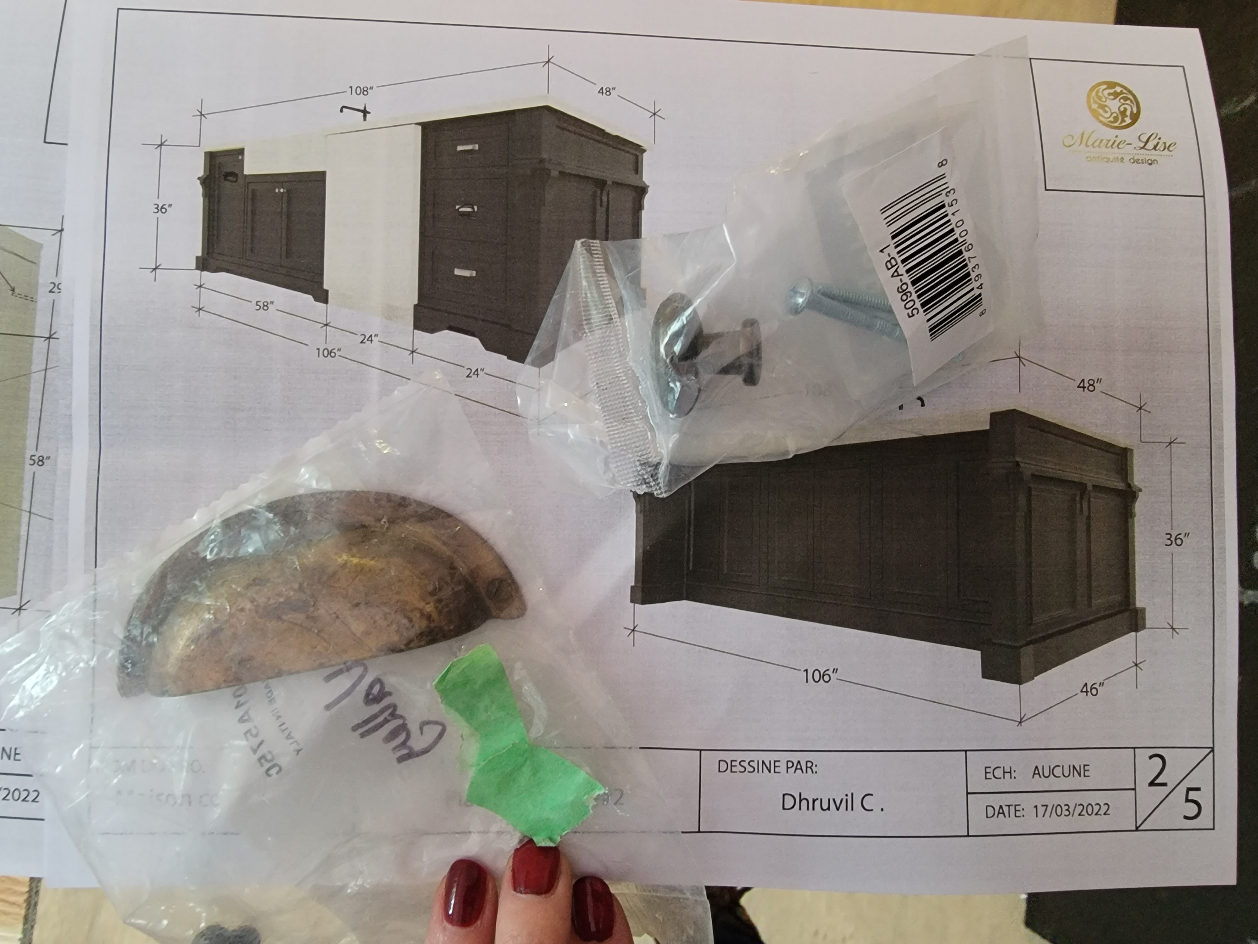 Cuisine rustique farmhouse