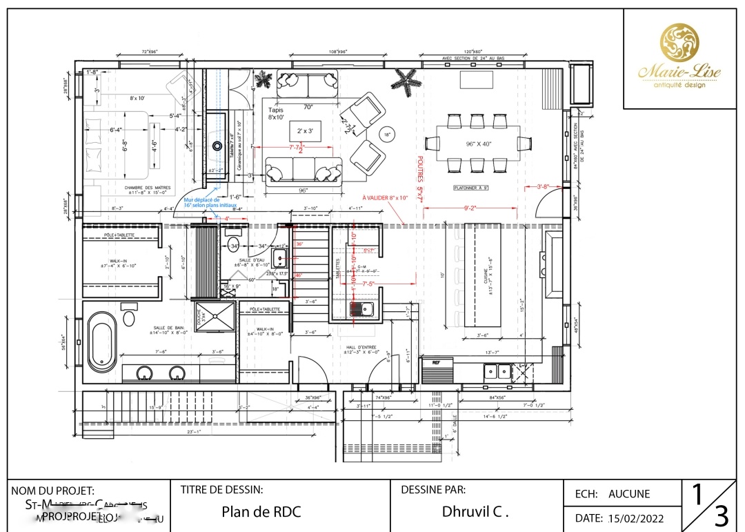 Chalet French Country en bord du lac Nicolet