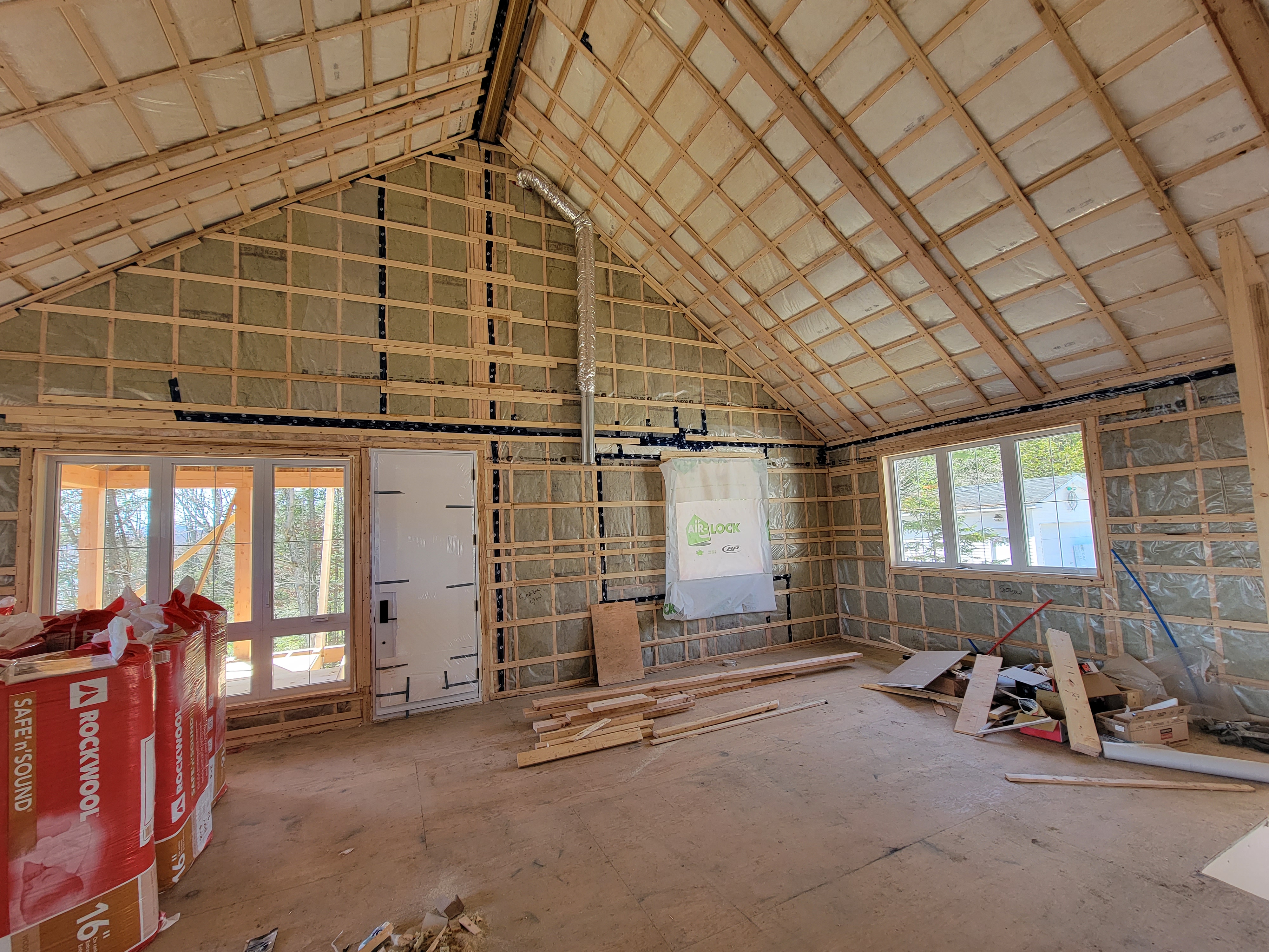 Chalet French Country en bord du lac Nicolet