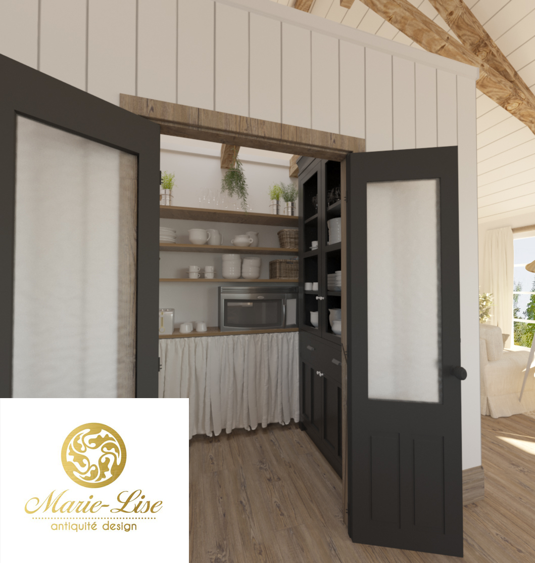 Chalet French Country en bord du lac Nicolet