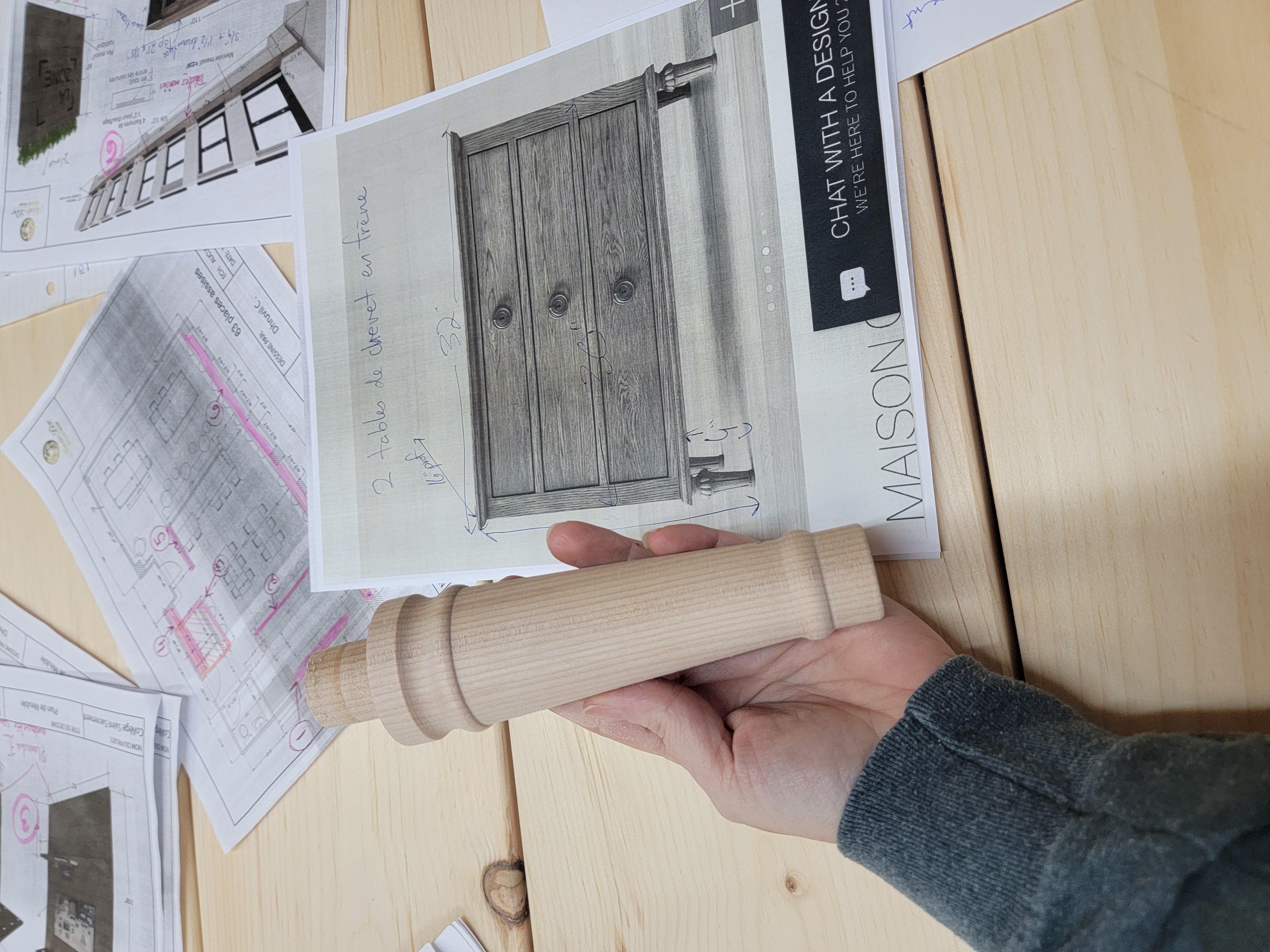 Bord de lac style French Country