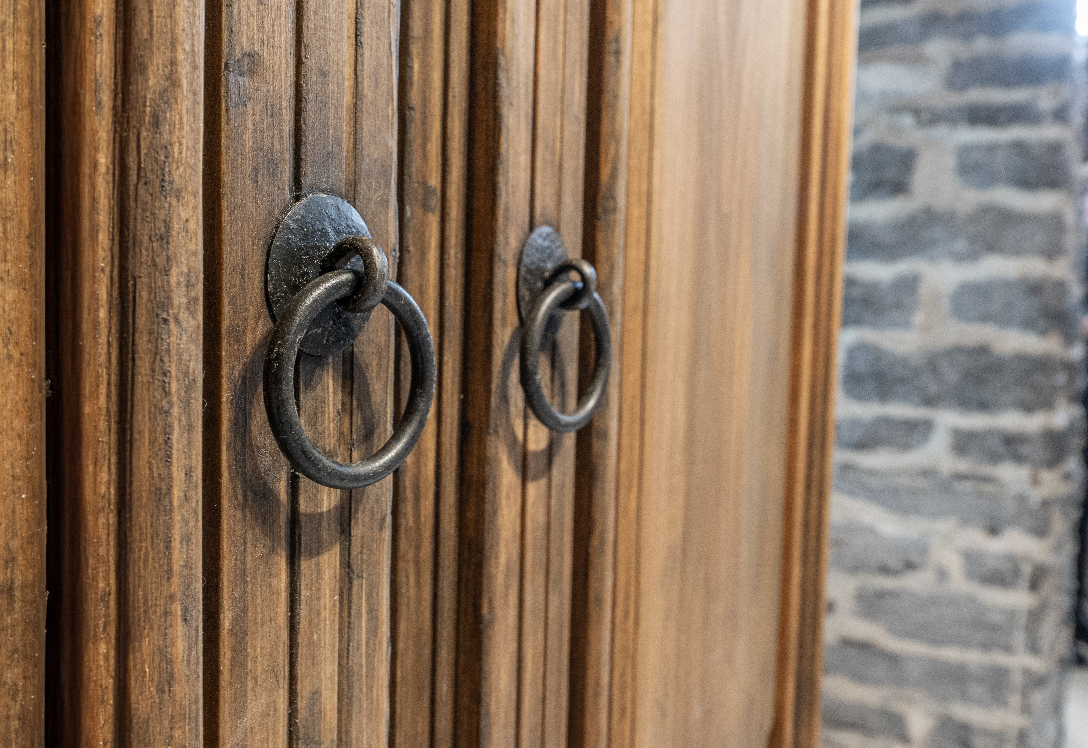 Vanité en bois antique l'Acadie